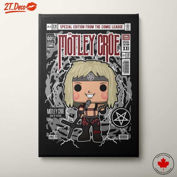 Mötley Crüe Inspired Character Art