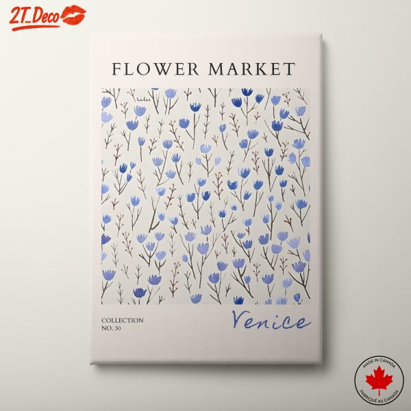 Flower Market in Venice Art