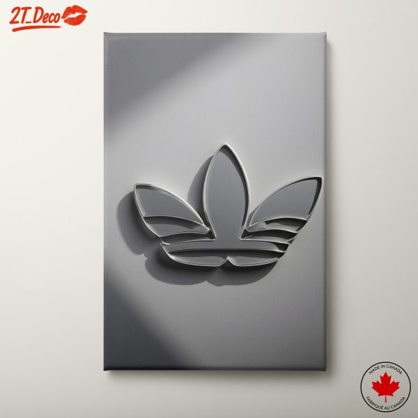 Adidas Logo Wall Art Display
