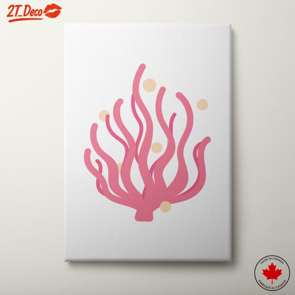 Stylized Coral Reef Wall Art