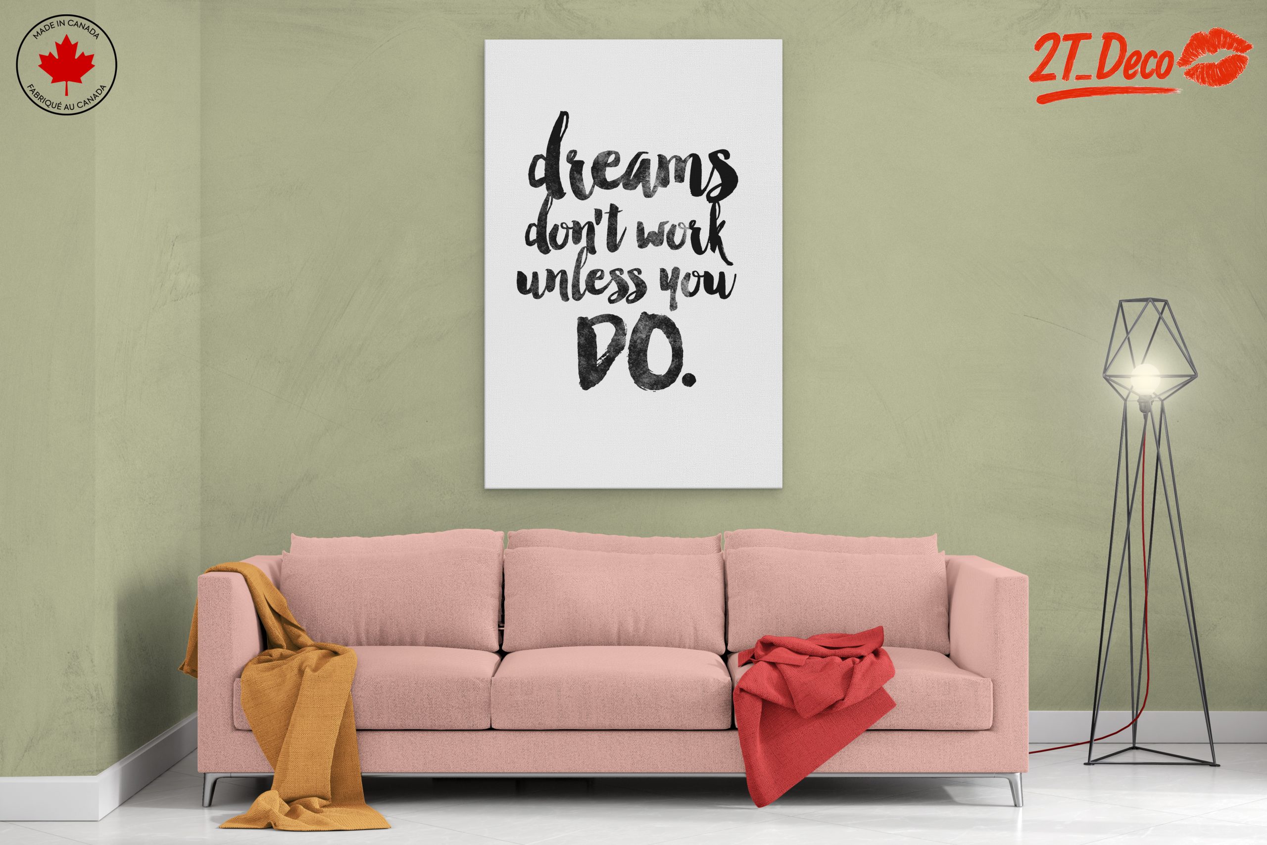 Inspirational Quotes Wall Art for Motivation 2 - Image 2