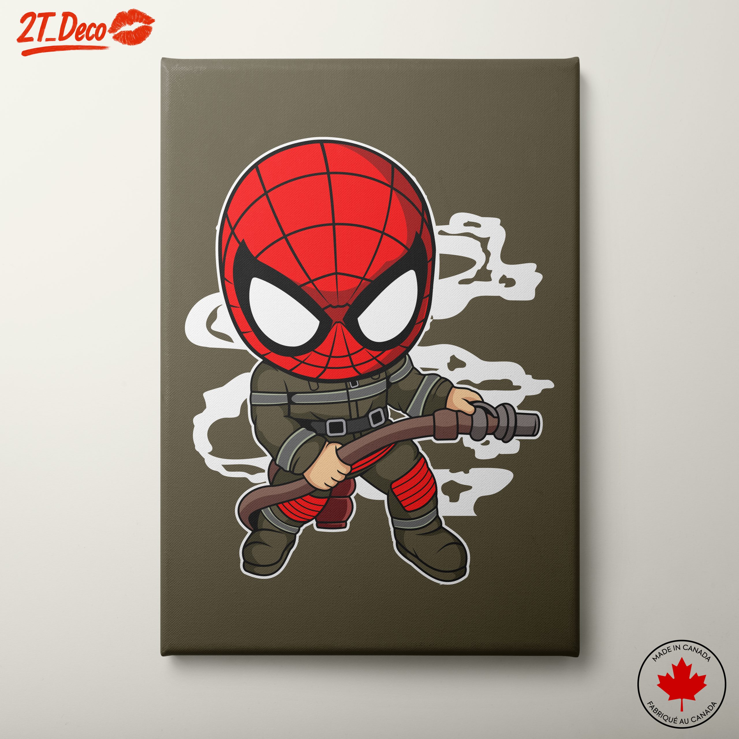 Cute Cartoon Spider Character Art