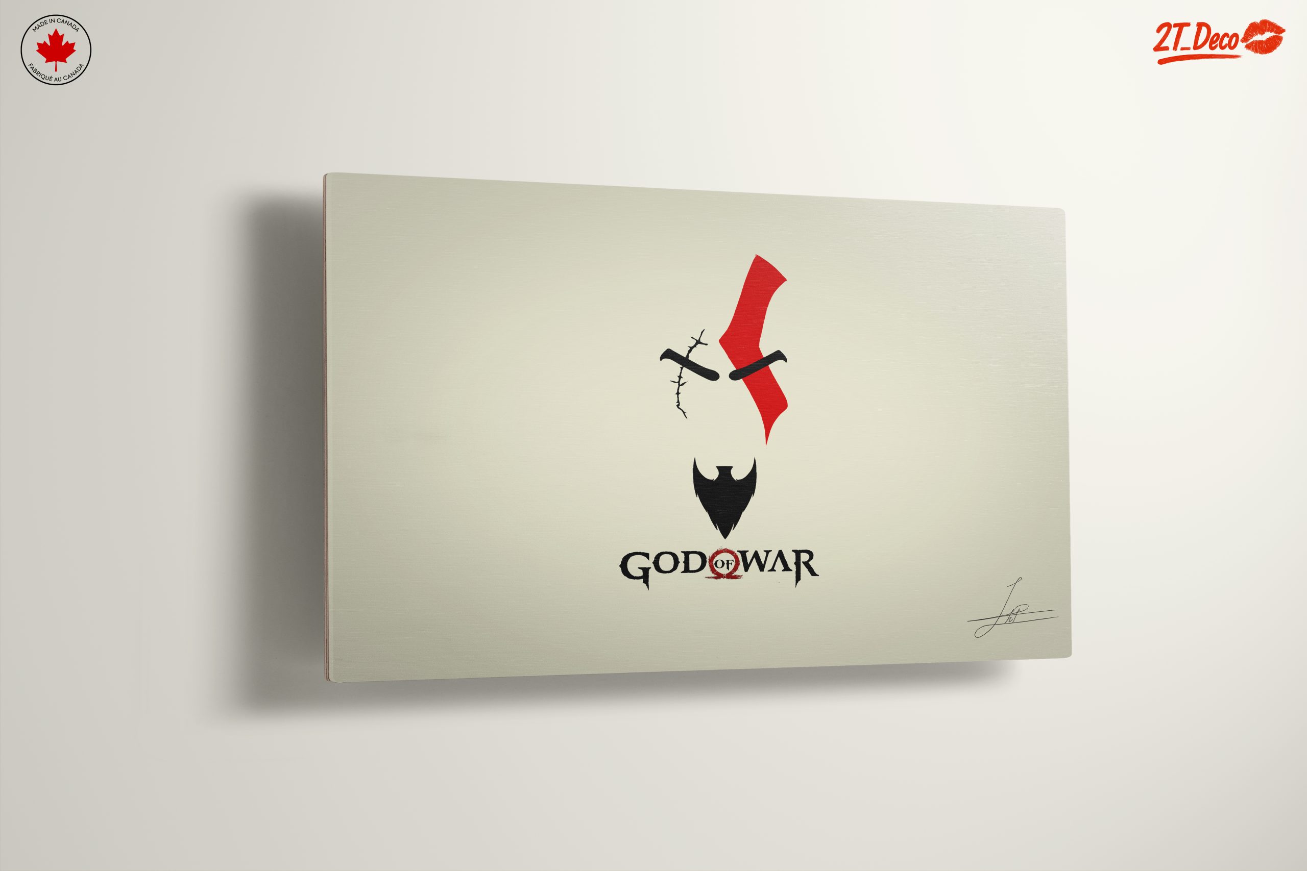 Iconic God Of War Artwork Featuring Kratos - Image 13