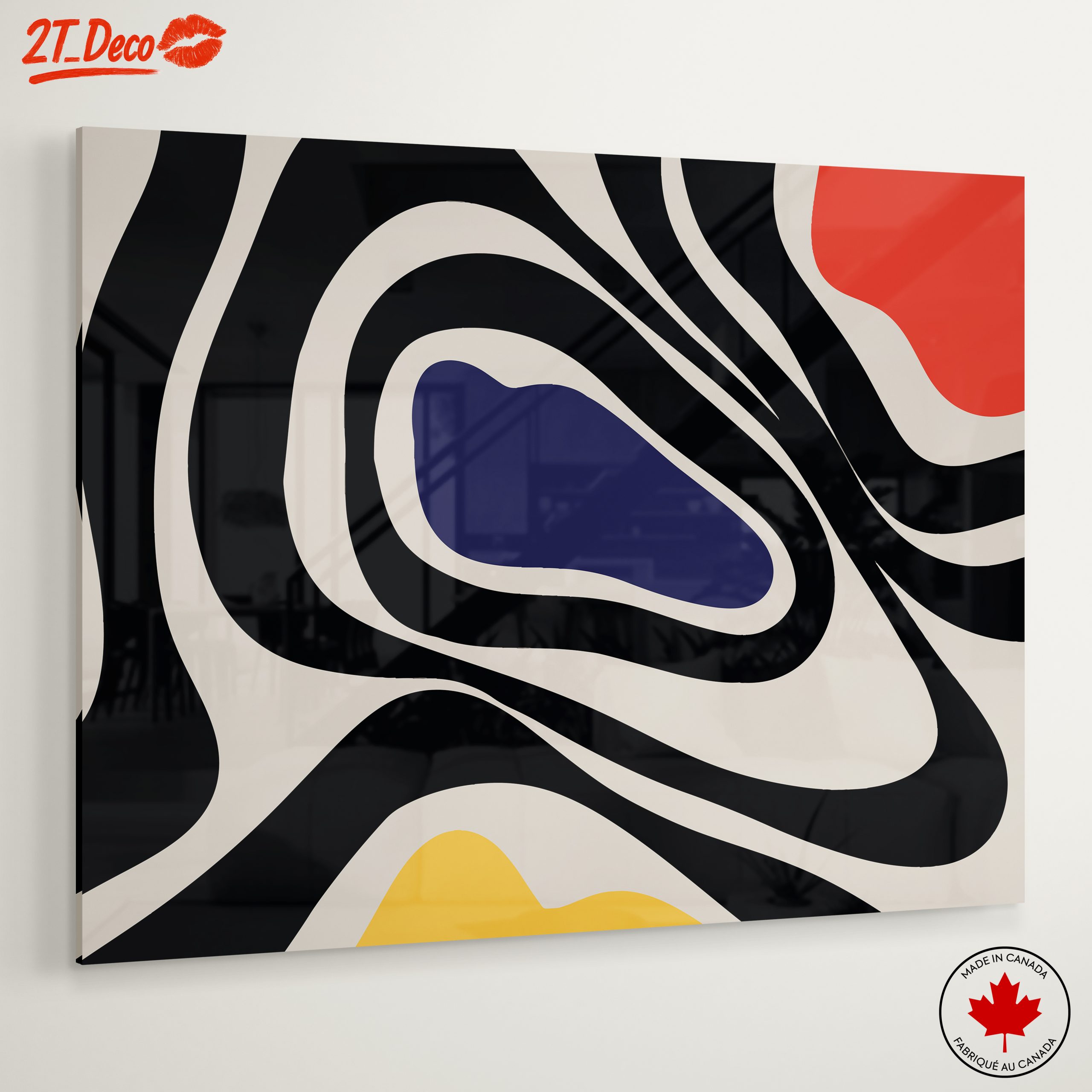 Modern Abstract Design with Flowing Lines - Image 6
