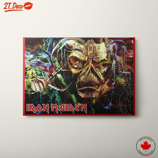 Iron Maiden Art Featuring Iconic Imagery