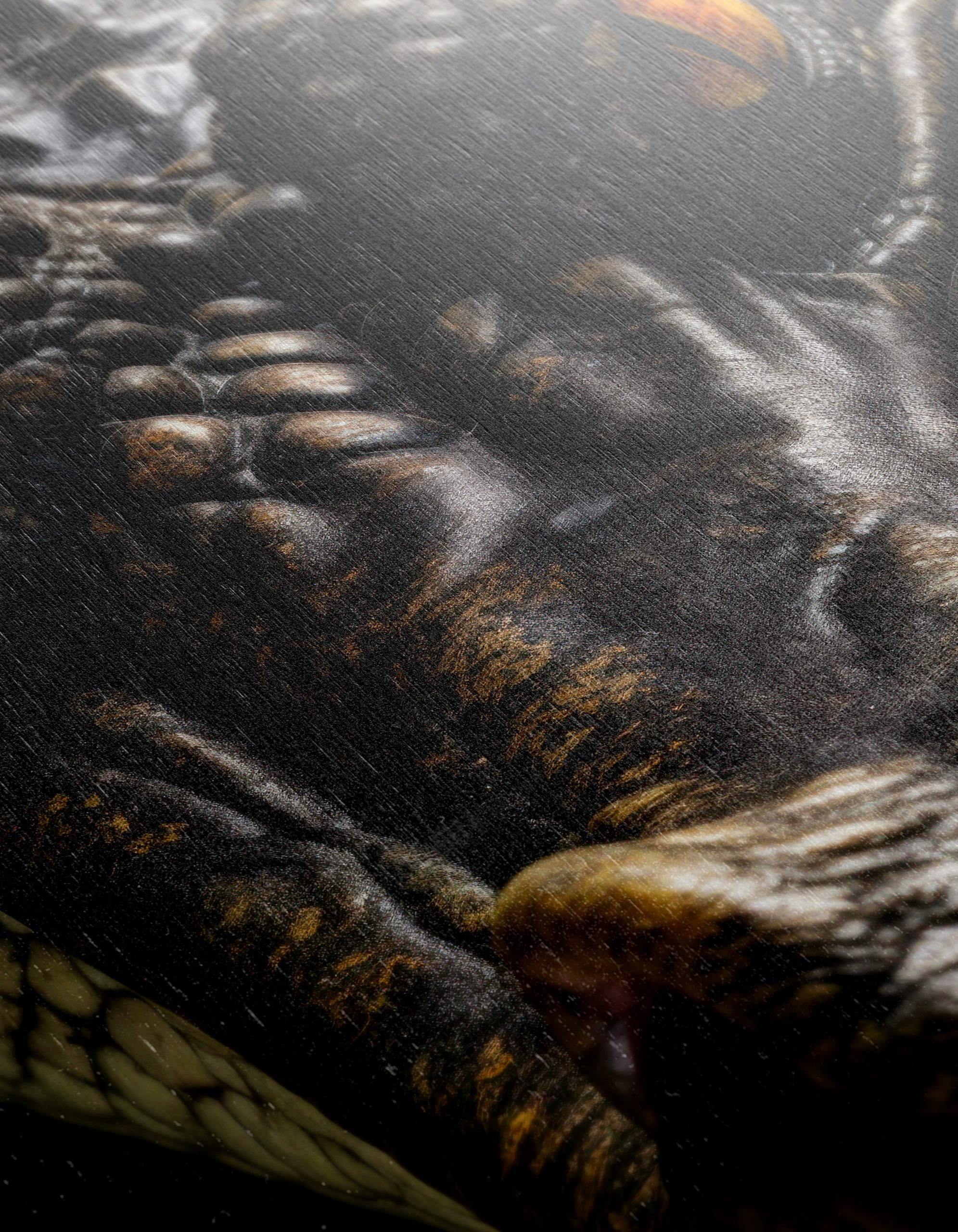 Intricate Alligator Portrait with Fierce Eyes - Image 12
