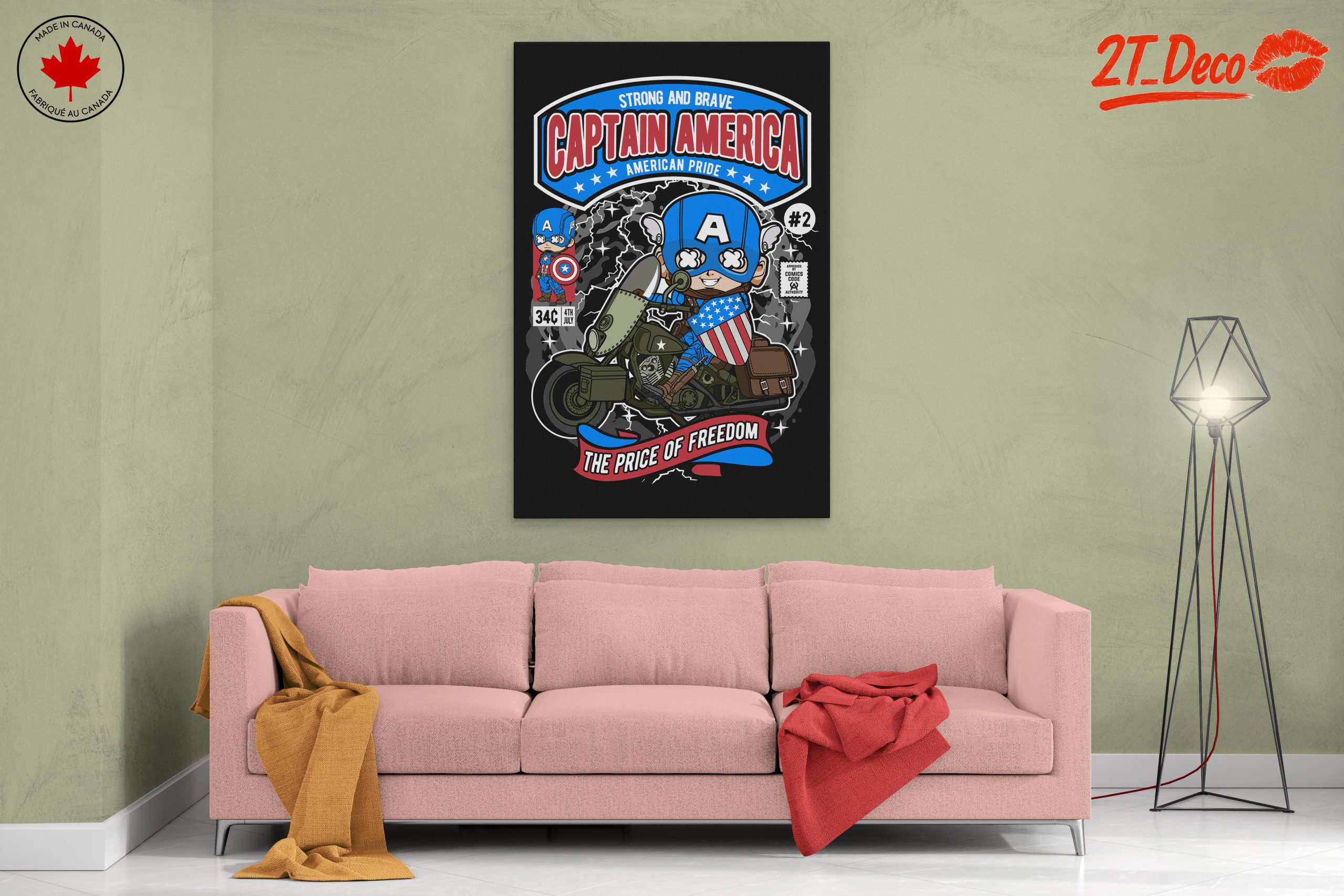 Captain America American Pride Artwork - Image 2