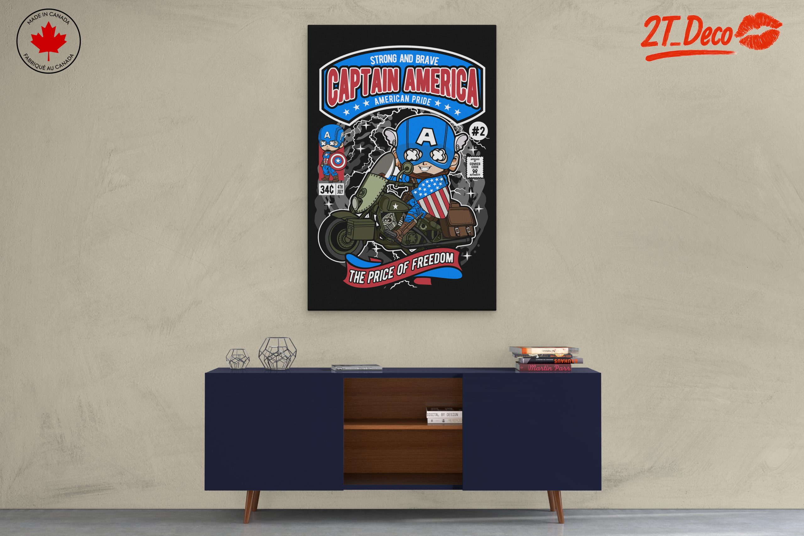 Captain America American Pride Artwork - Image 3