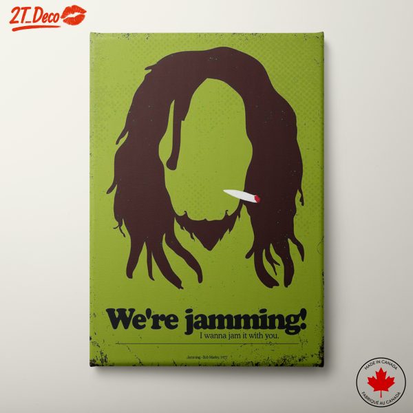 Bob Marley Music Inspired Art