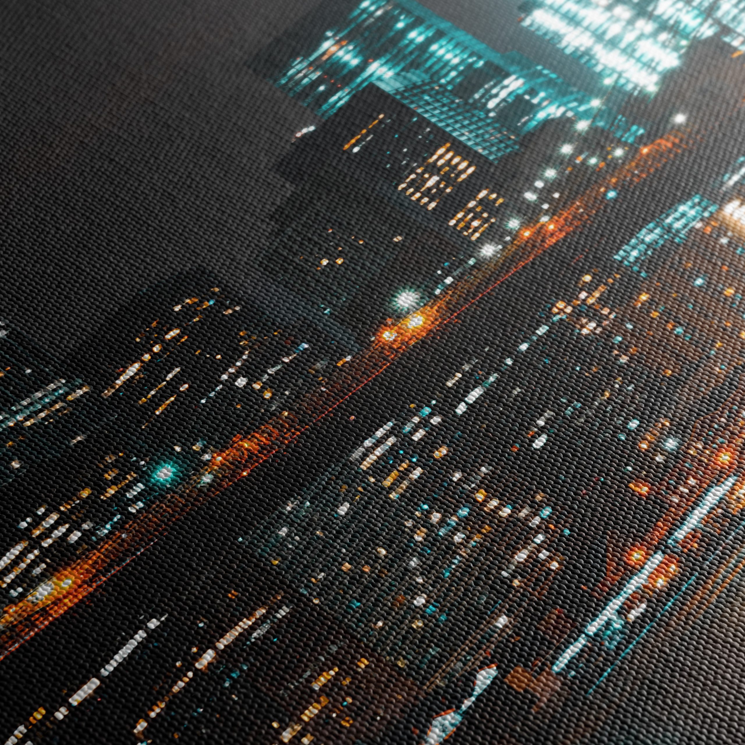 Vibrant City Skyline at Night 2 - Image 5