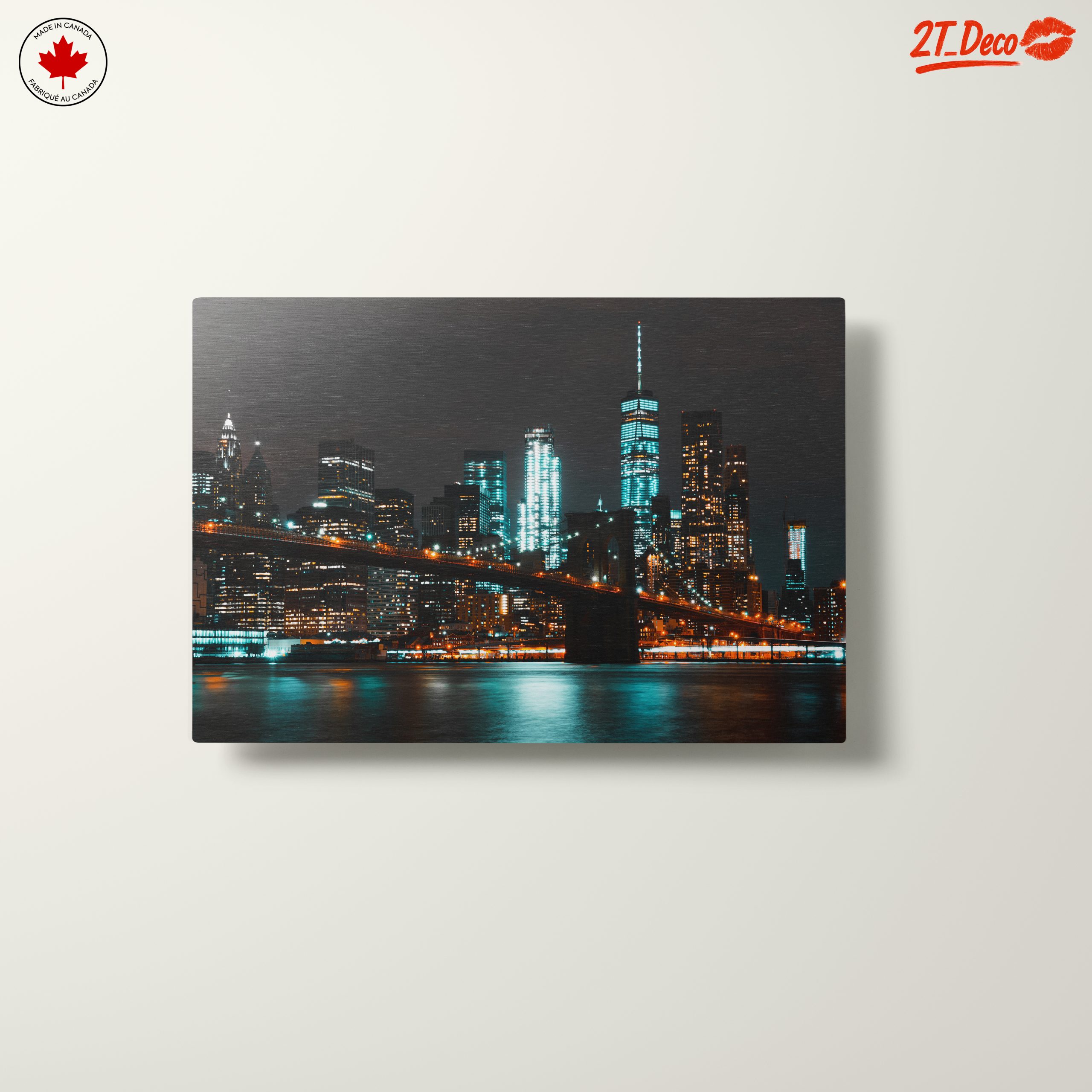 Vibrant City Skyline at Night 2 - Image 10