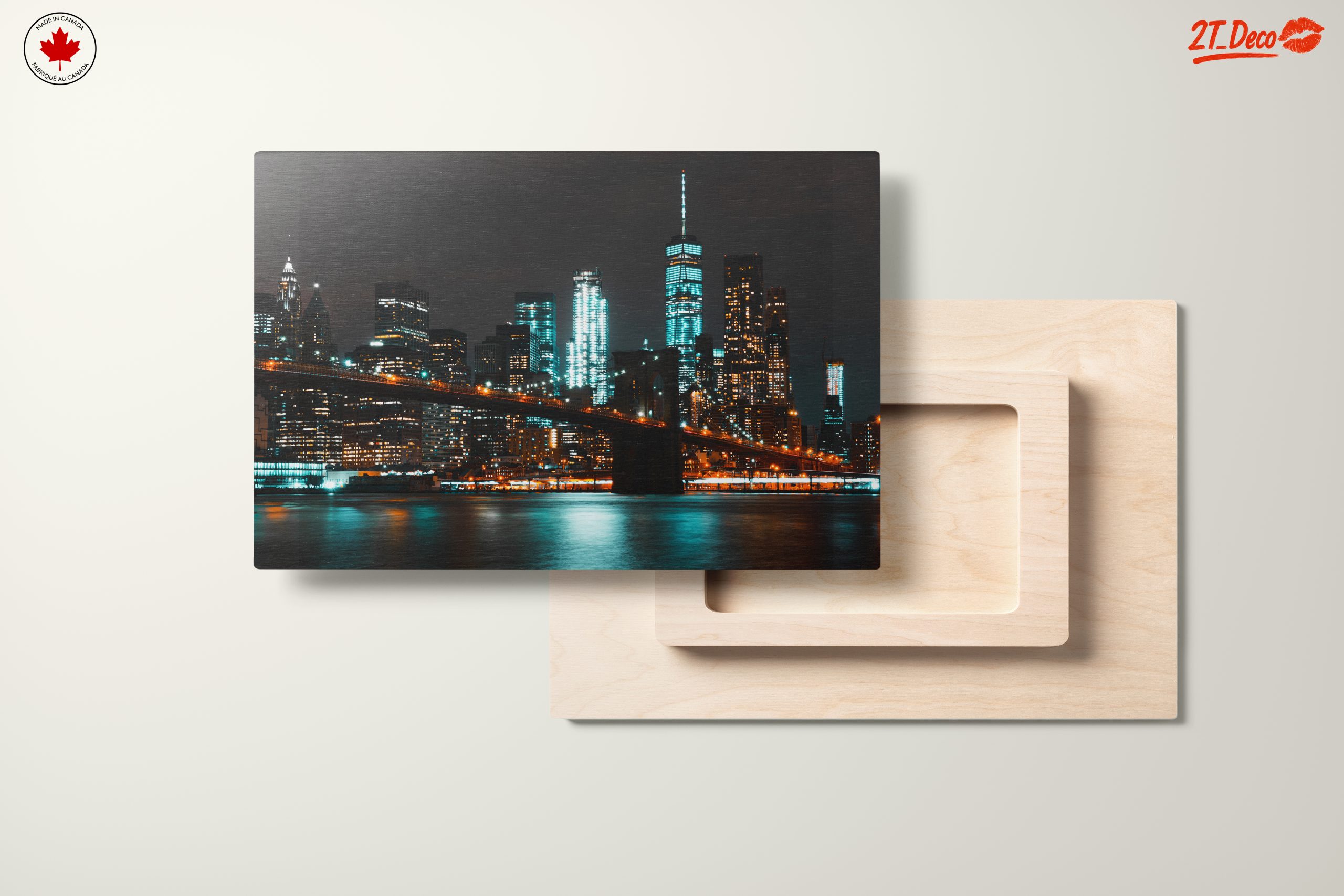 Vibrant City Skyline at Night 2 - Image 11
