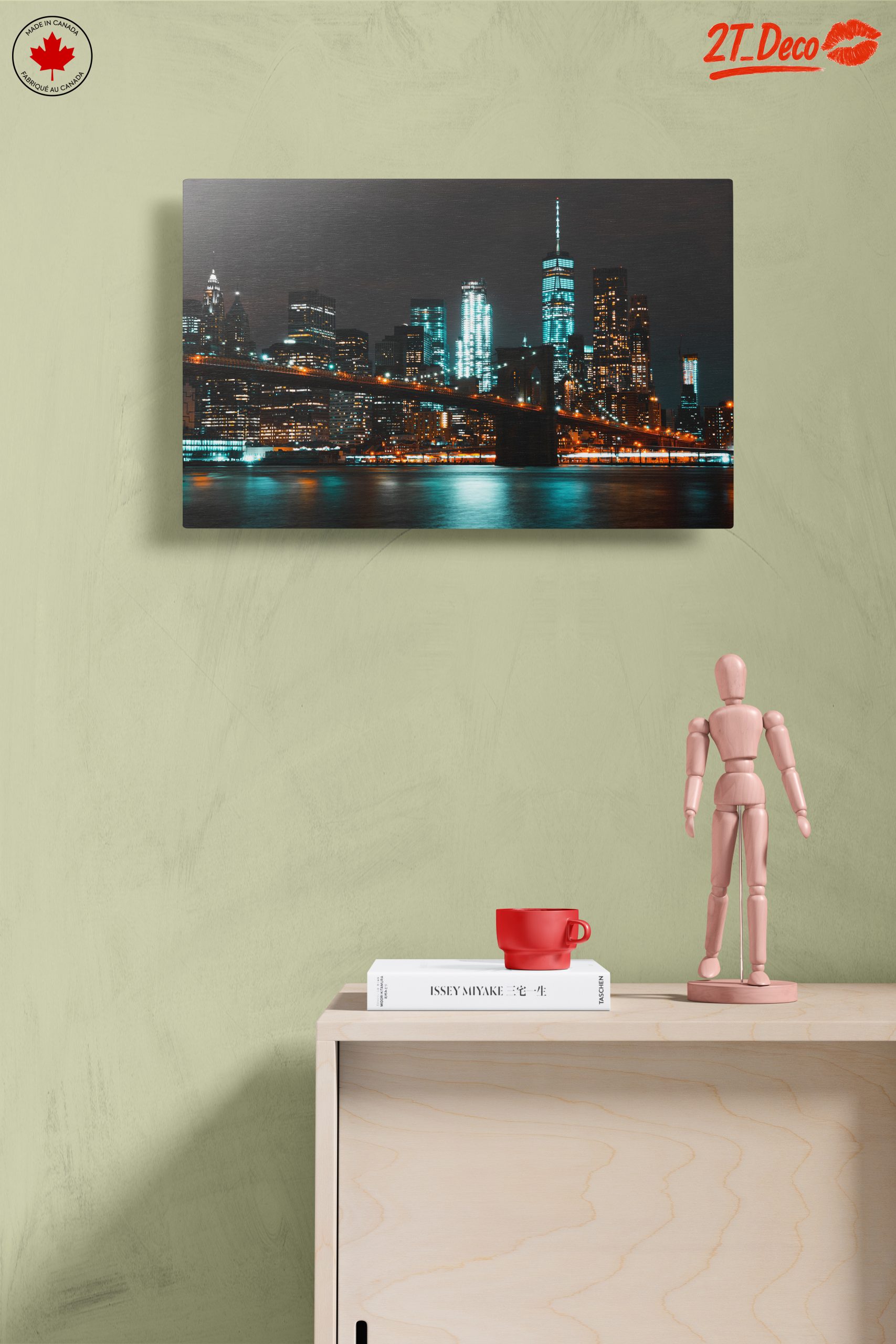 Vibrant City Skyline at Night 2 - Image 14