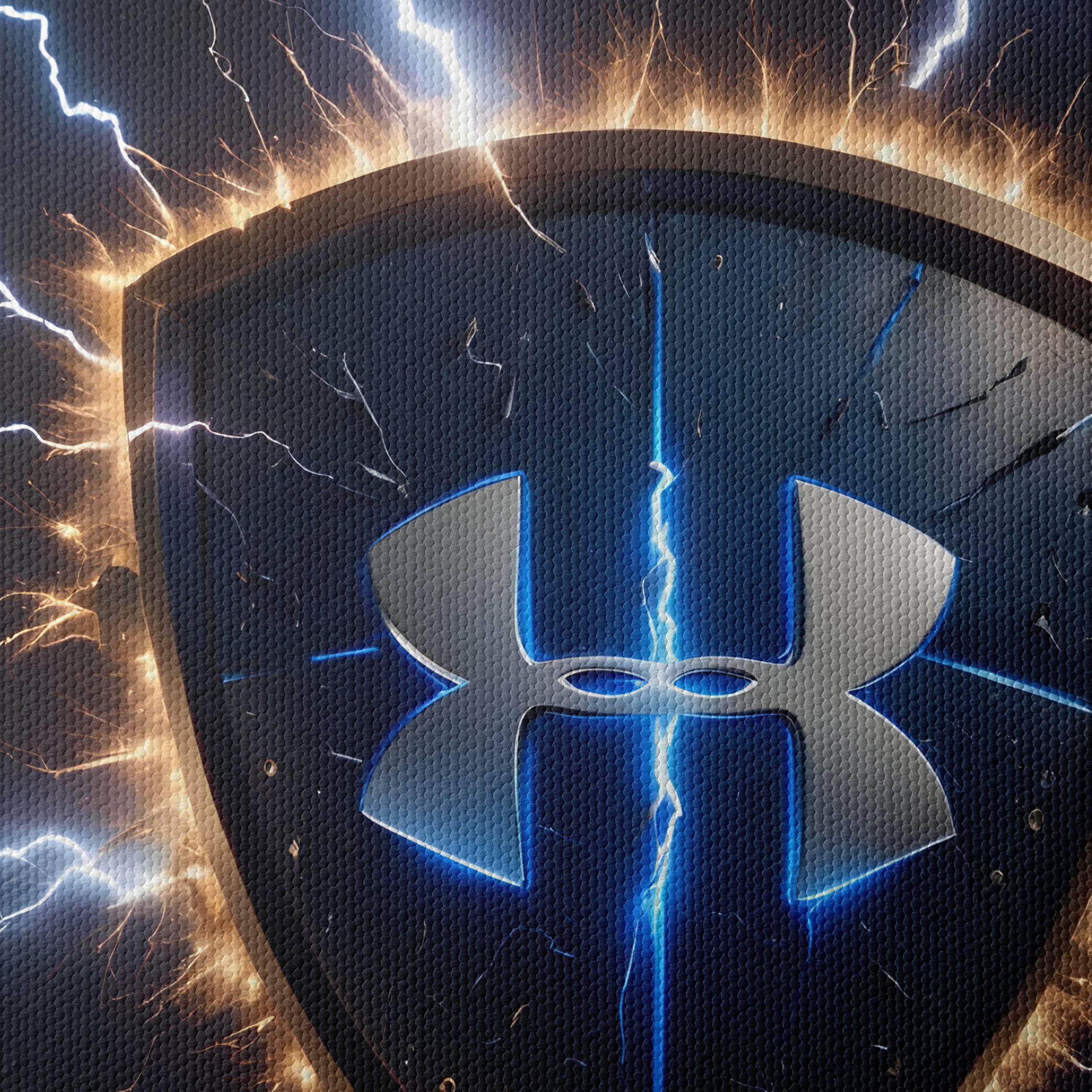 Under Armour Shield Logo Lightning Art - Image 4
