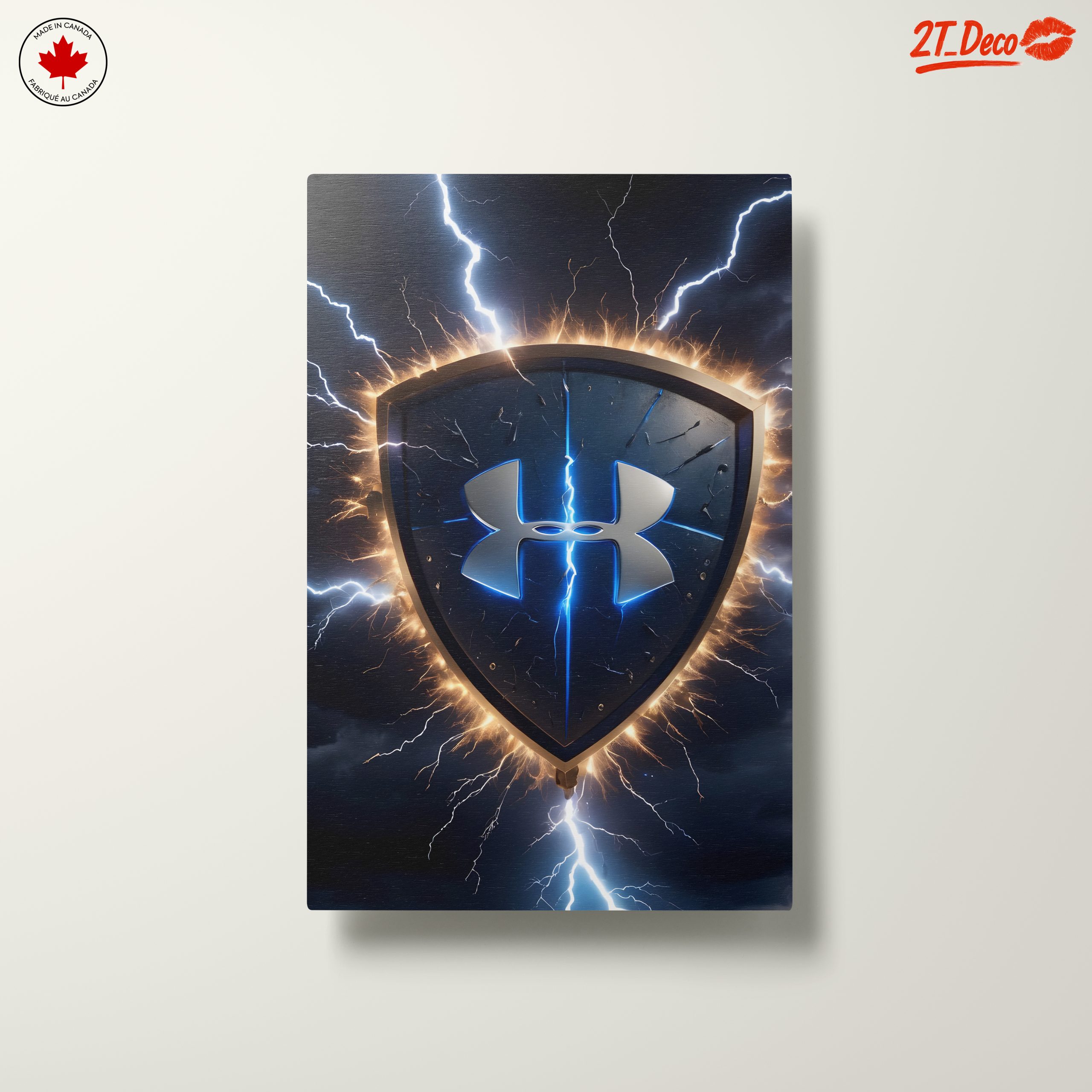 Under Armour Shield Logo Lightning Art - Image 10