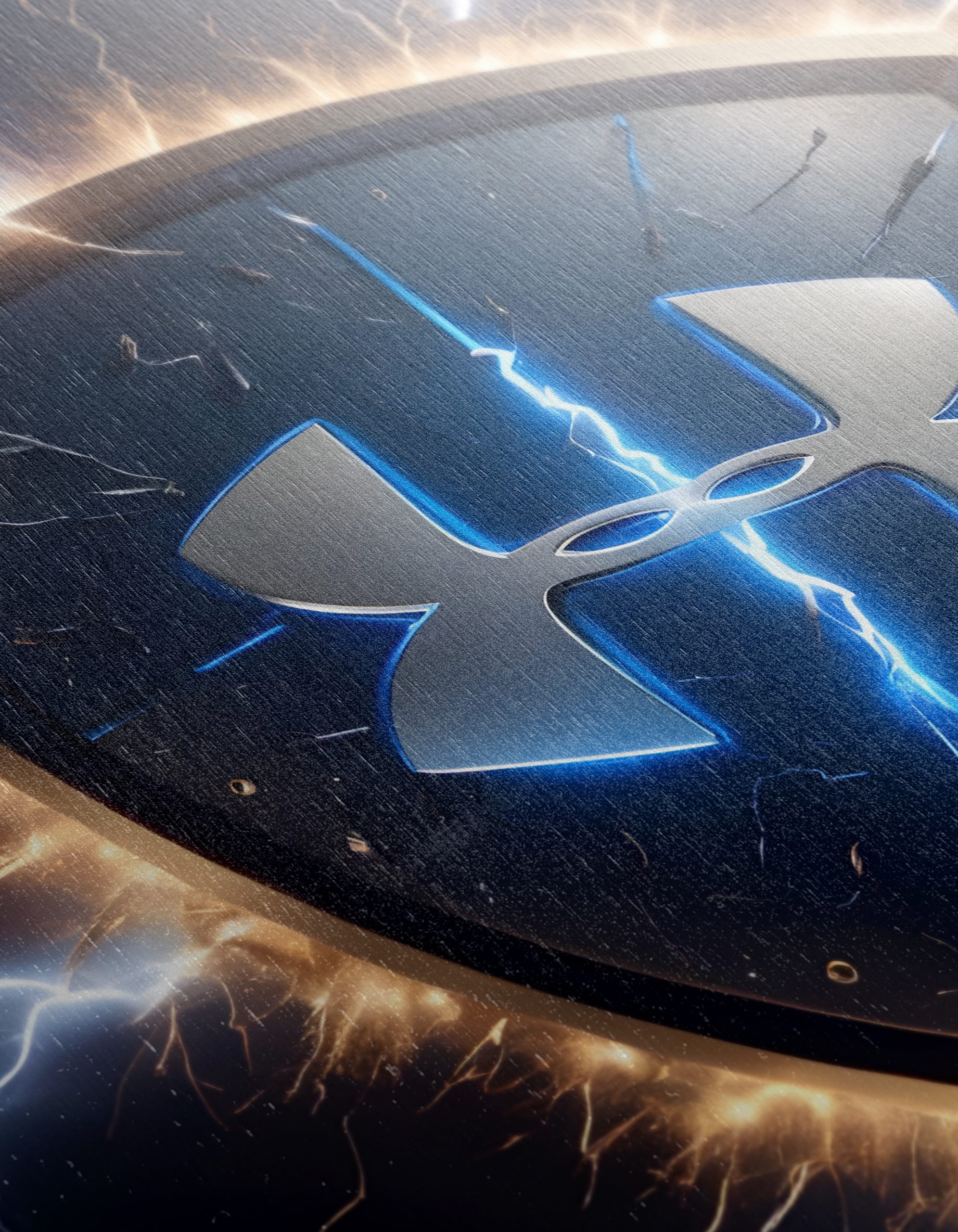 Under Armour Shield Logo Lightning Art - Image 12