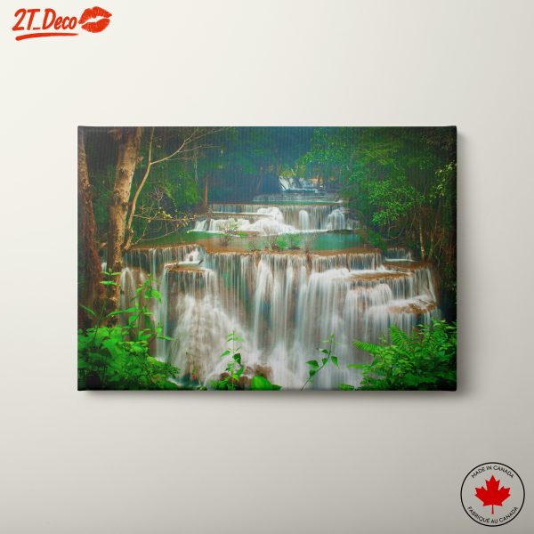 Stunning Waterfall in Lush Greenery