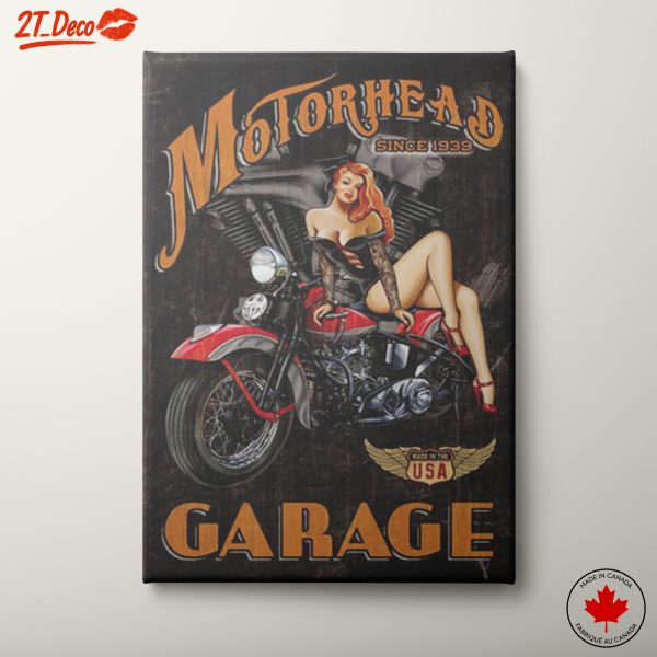 Classic Motorhead Garage Artwork