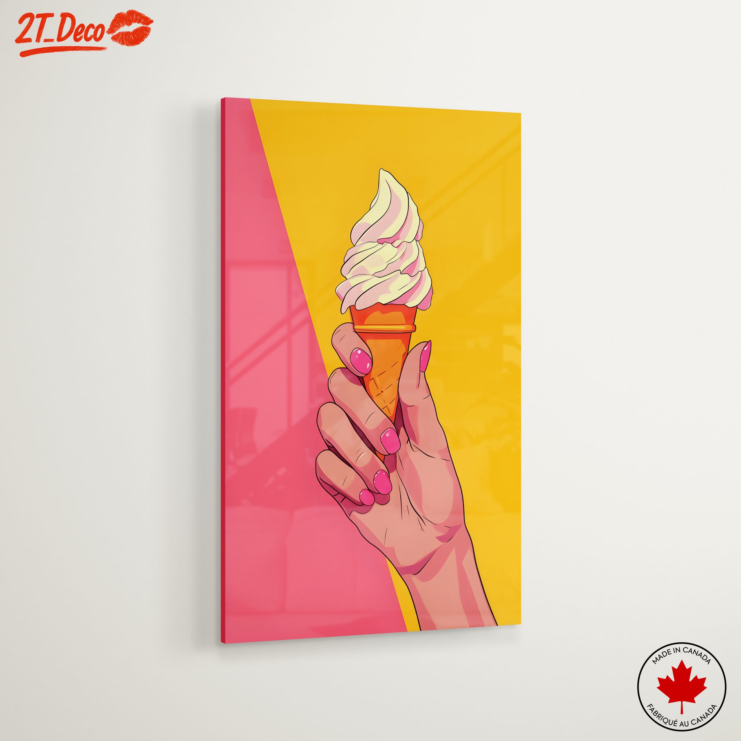 Vibrant Ice Cream Illustration - Image 6
