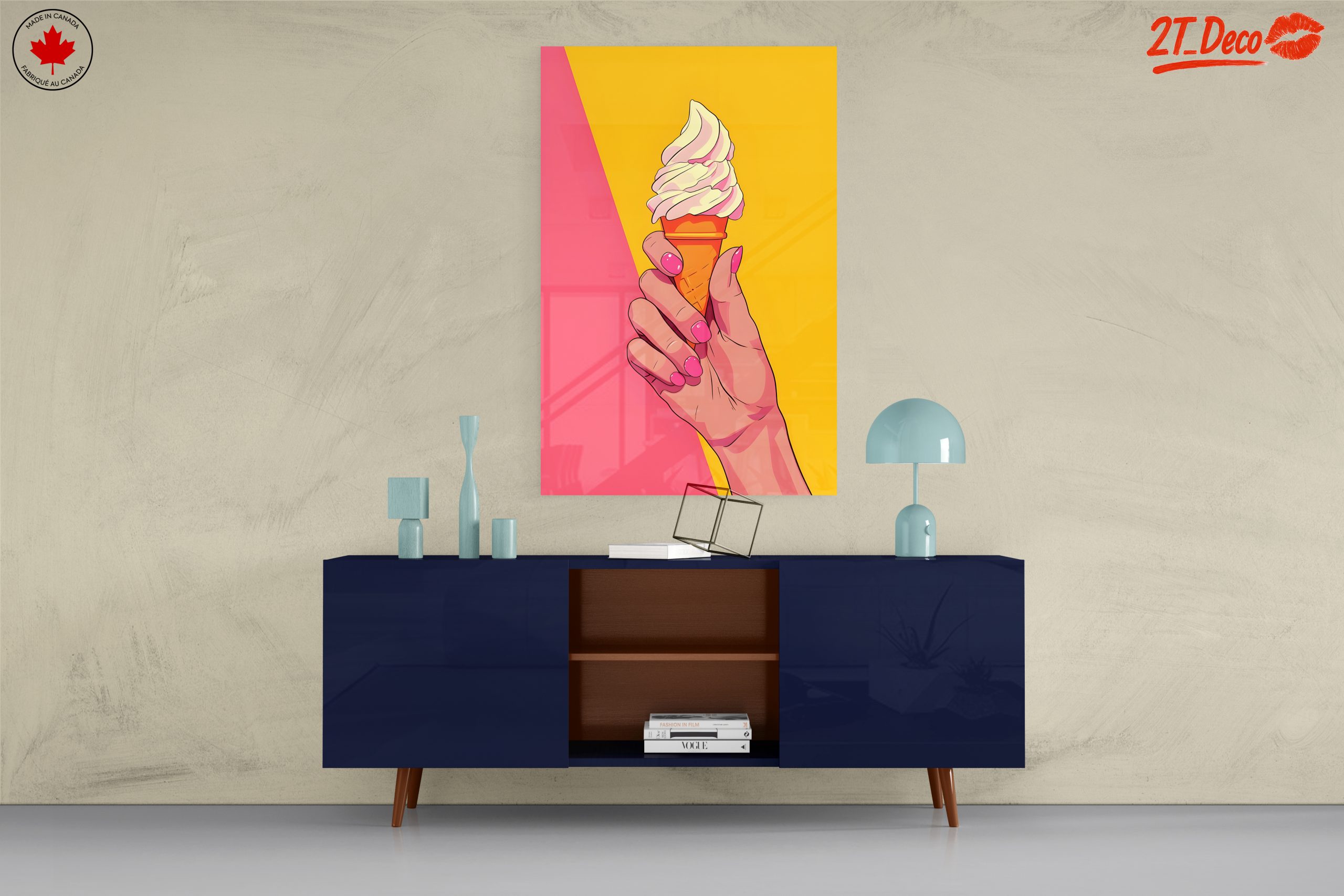 Vibrant Ice Cream Illustration - Image 8