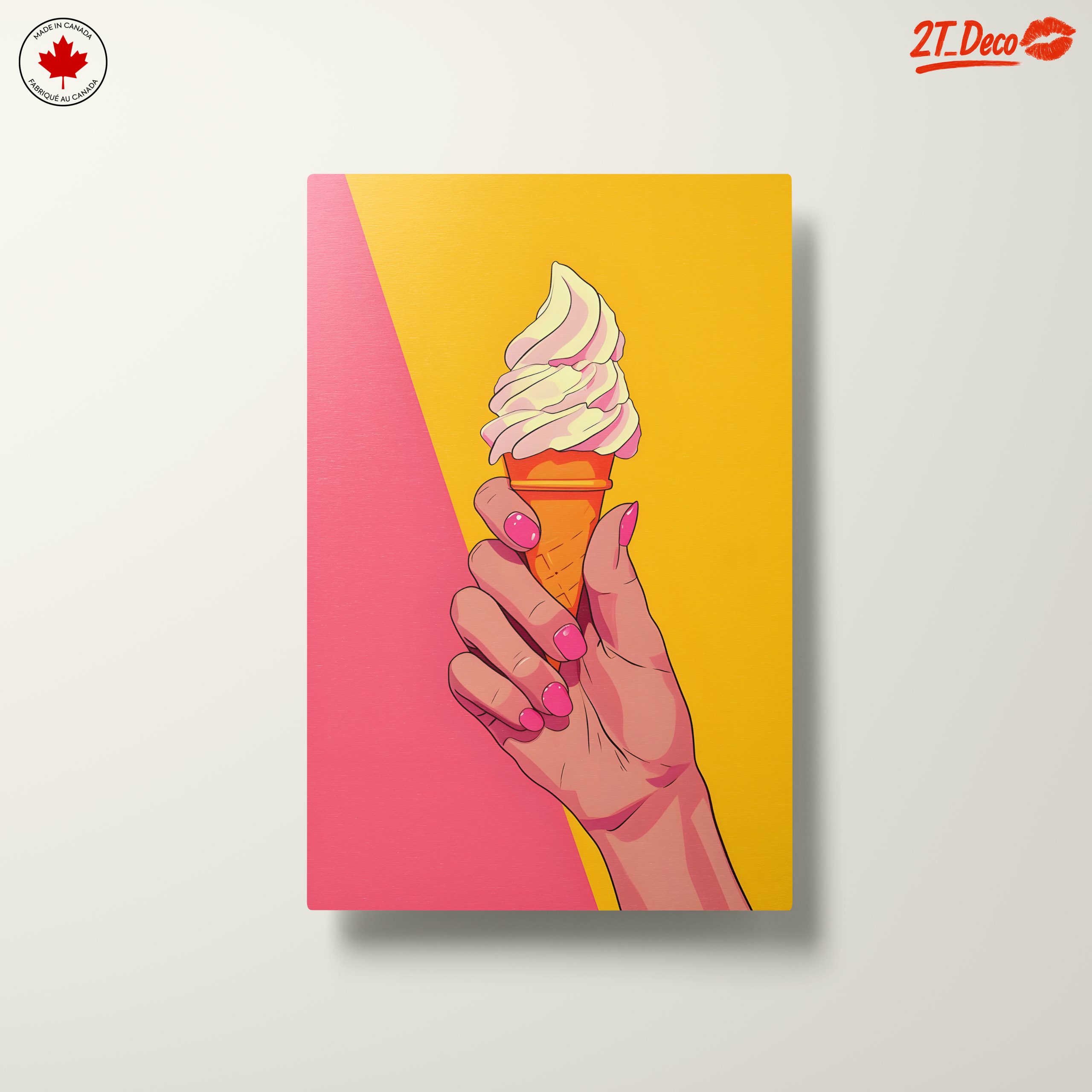 Vibrant Ice Cream Illustration - Image 10