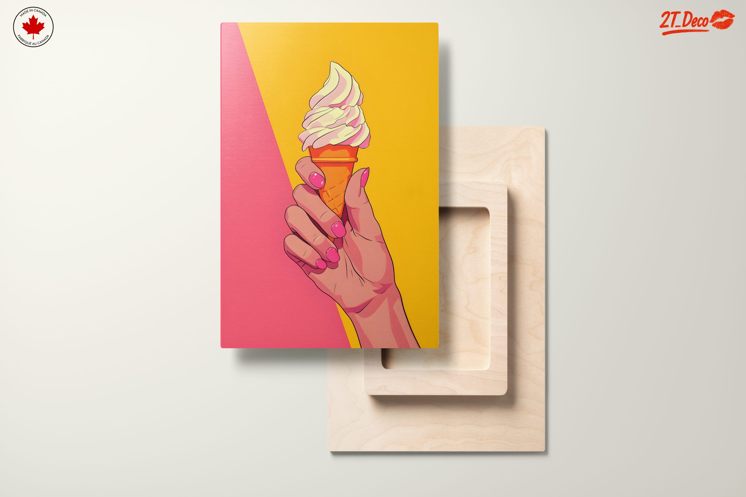 Vibrant Ice Cream Illustration - Image 11