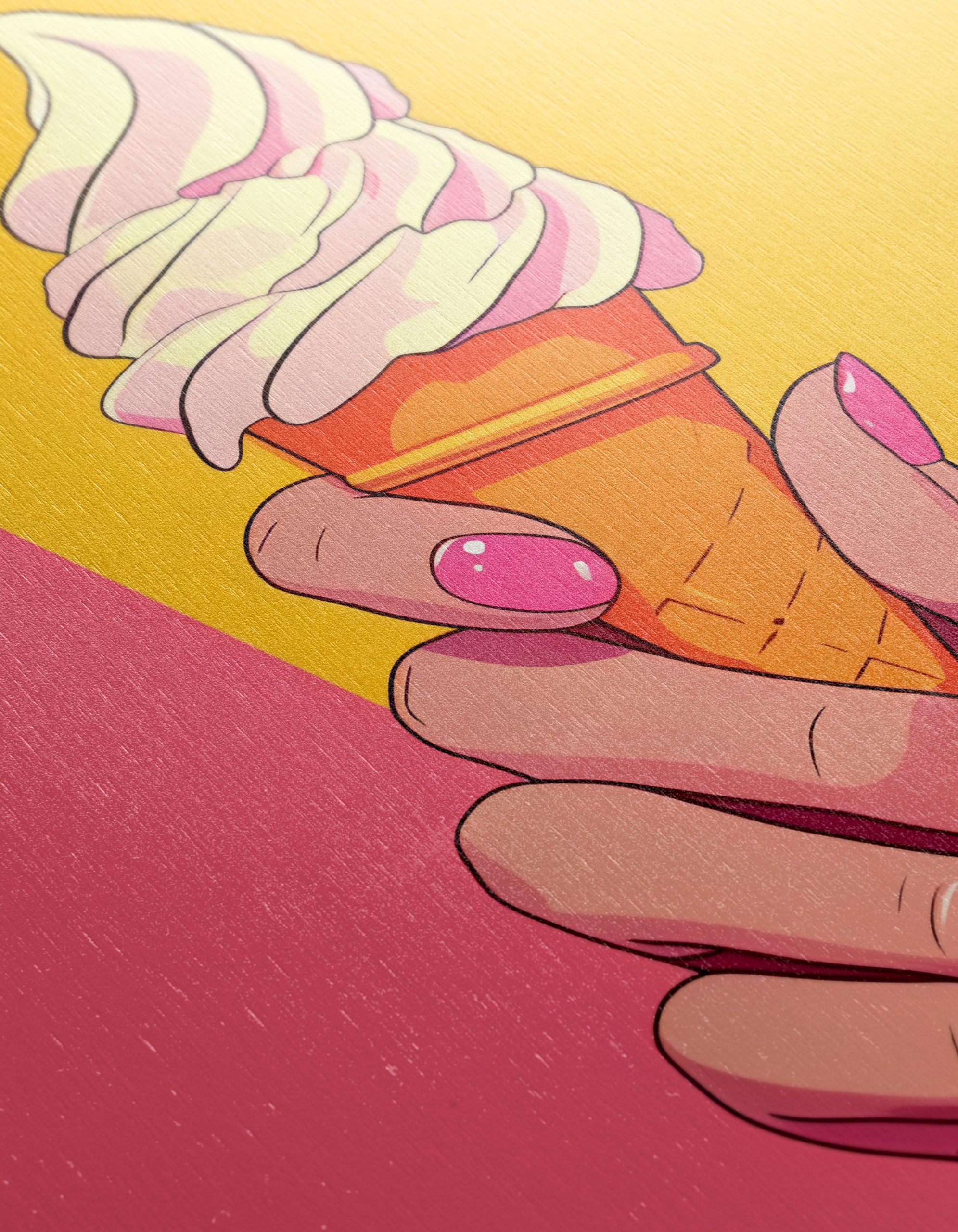 Vibrant Ice Cream Illustration - Image 12