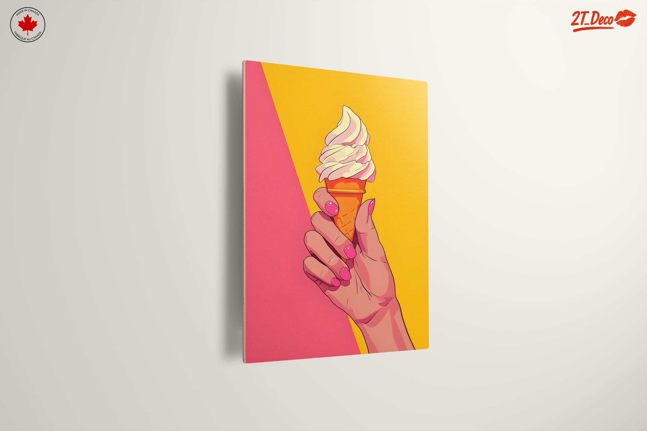 Vibrant Ice Cream Illustration - Image 13