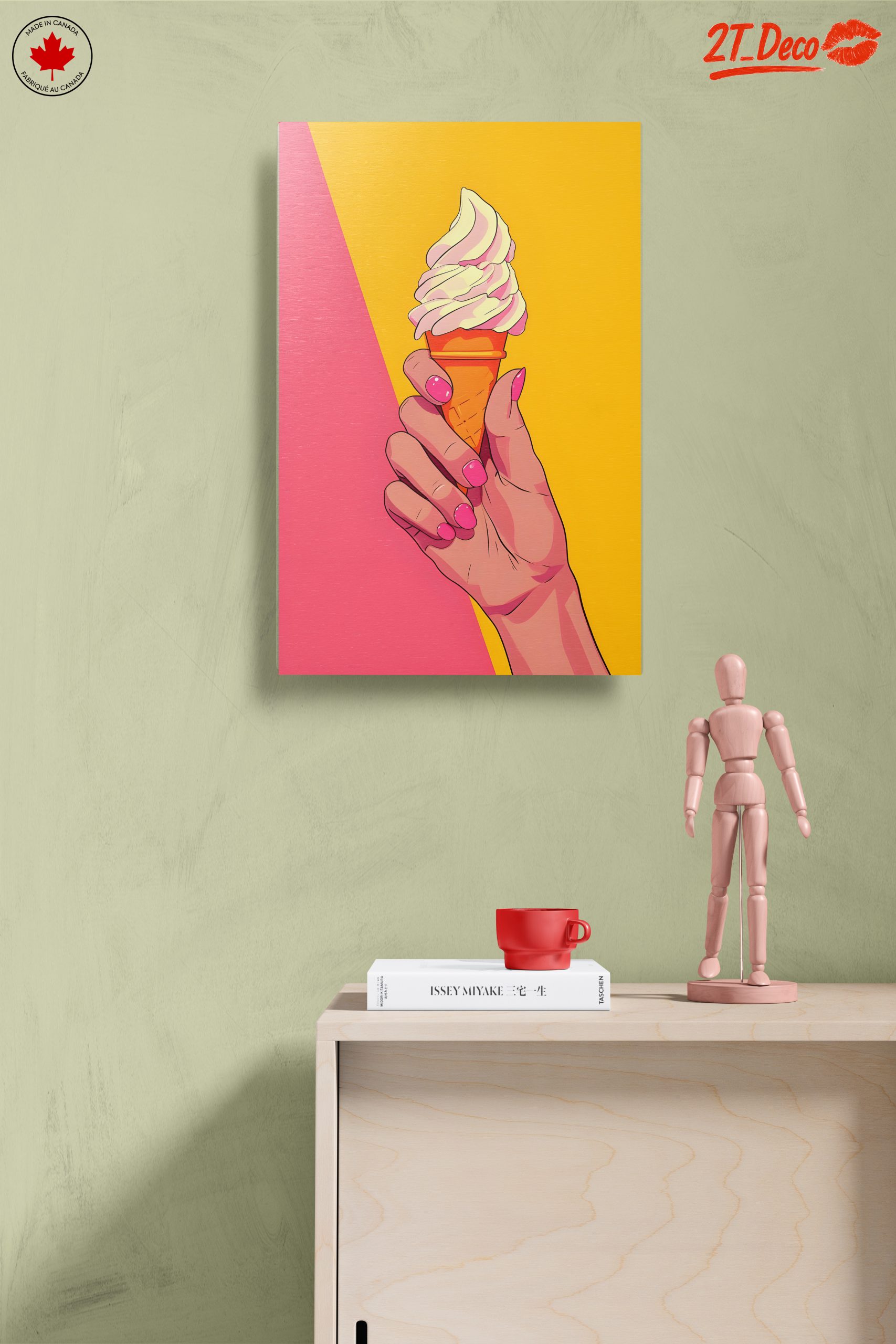 Vibrant Ice Cream Illustration - Image 14