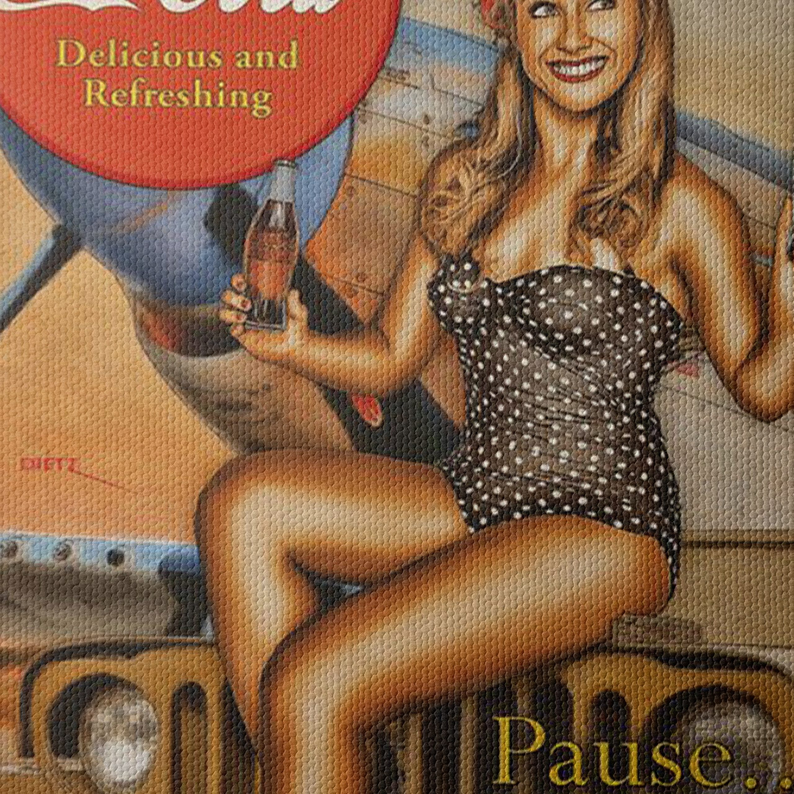 Vintage Coca-Cola Advertisement Art 5 - Image 4