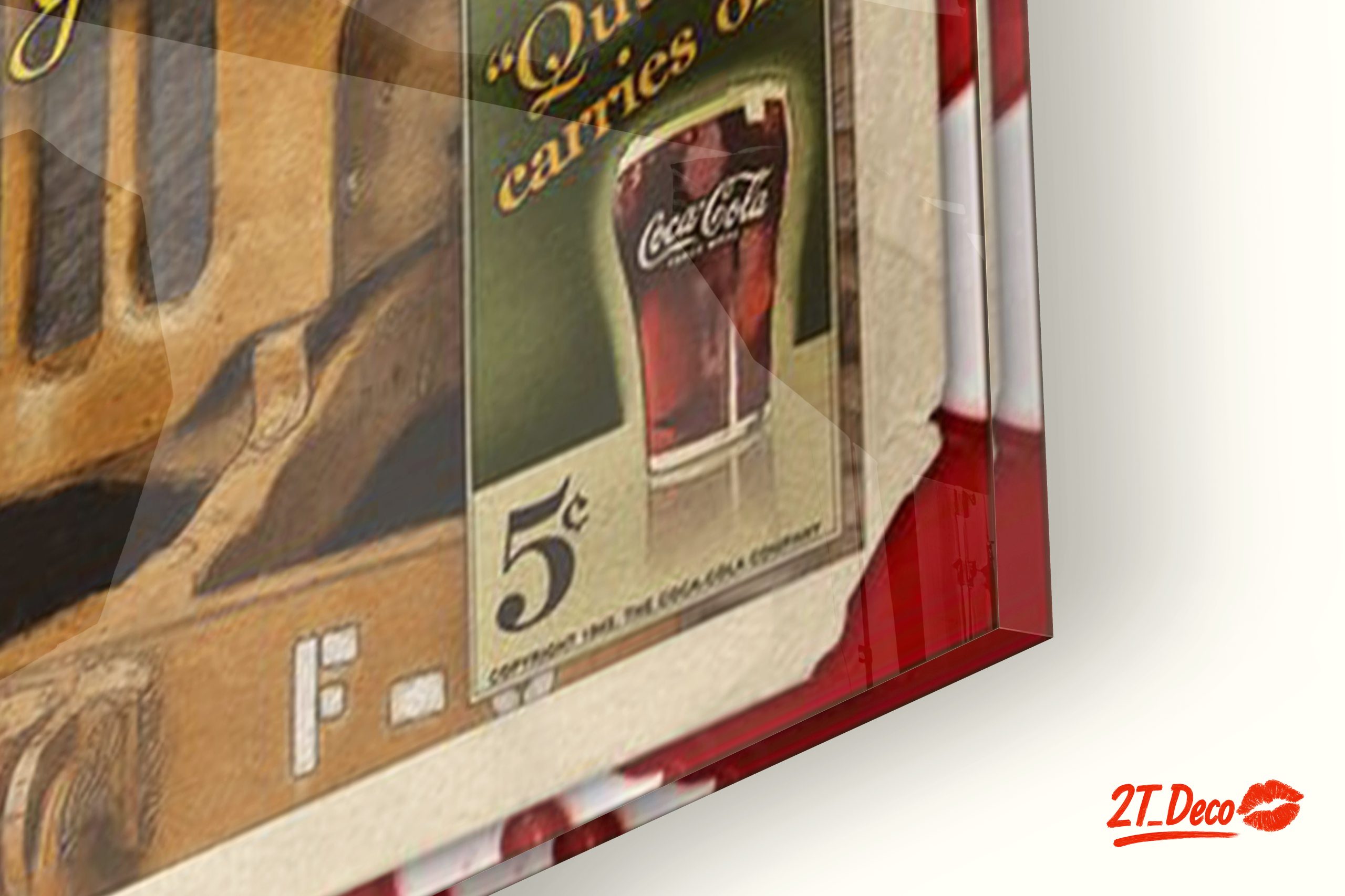 Vintage Coca-Cola Advertisement Art 5 - Image 9