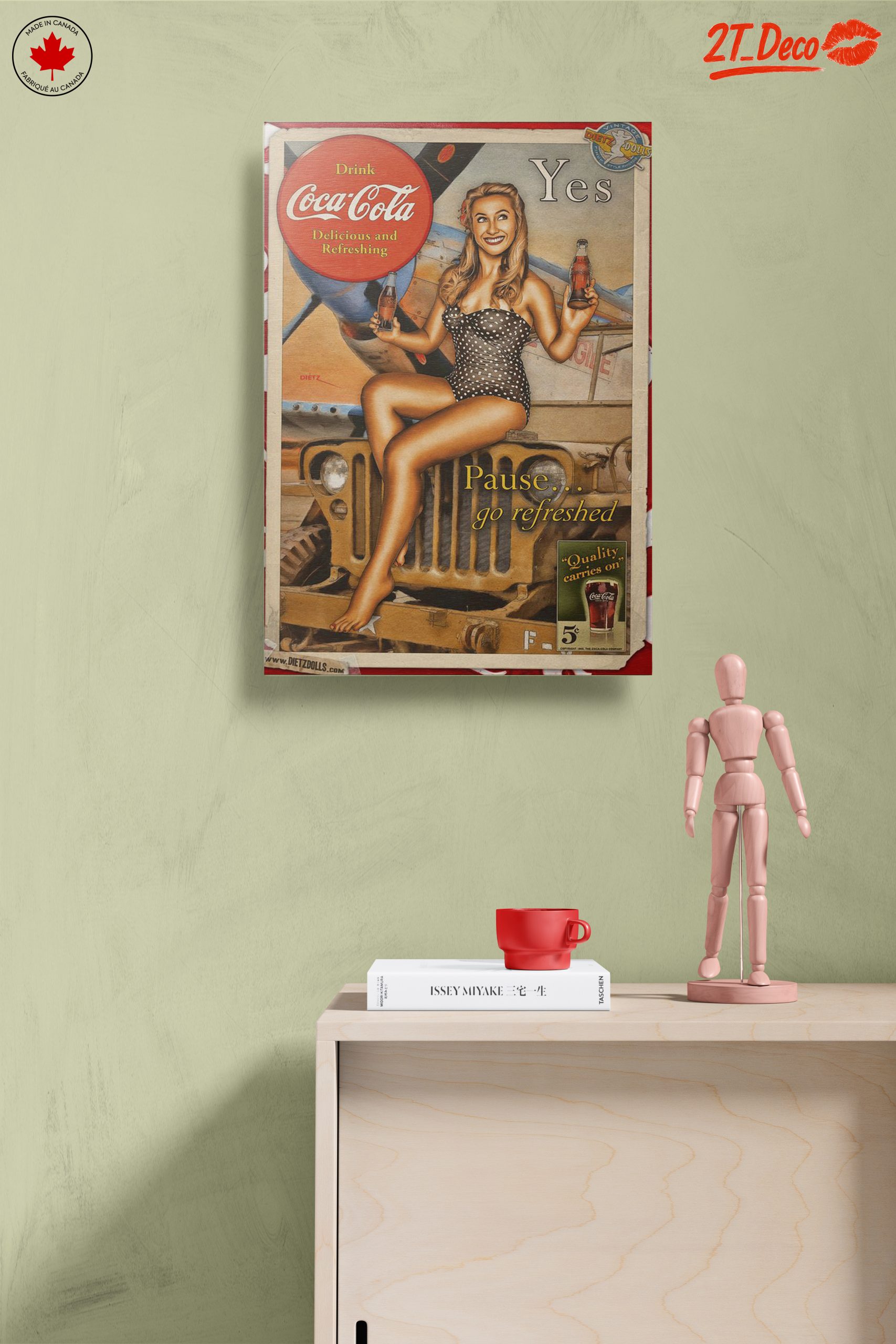 Vintage Coca-Cola Advertisement Art 5 - Image 14