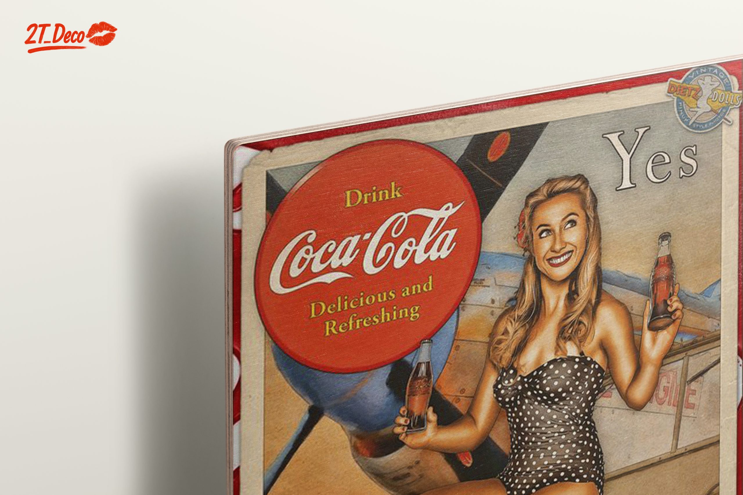 Vintage Coca-Cola Advertisement Art 5 - Image 15