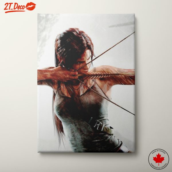 Dynamic Tomb Raider Artwork of Lara Croft