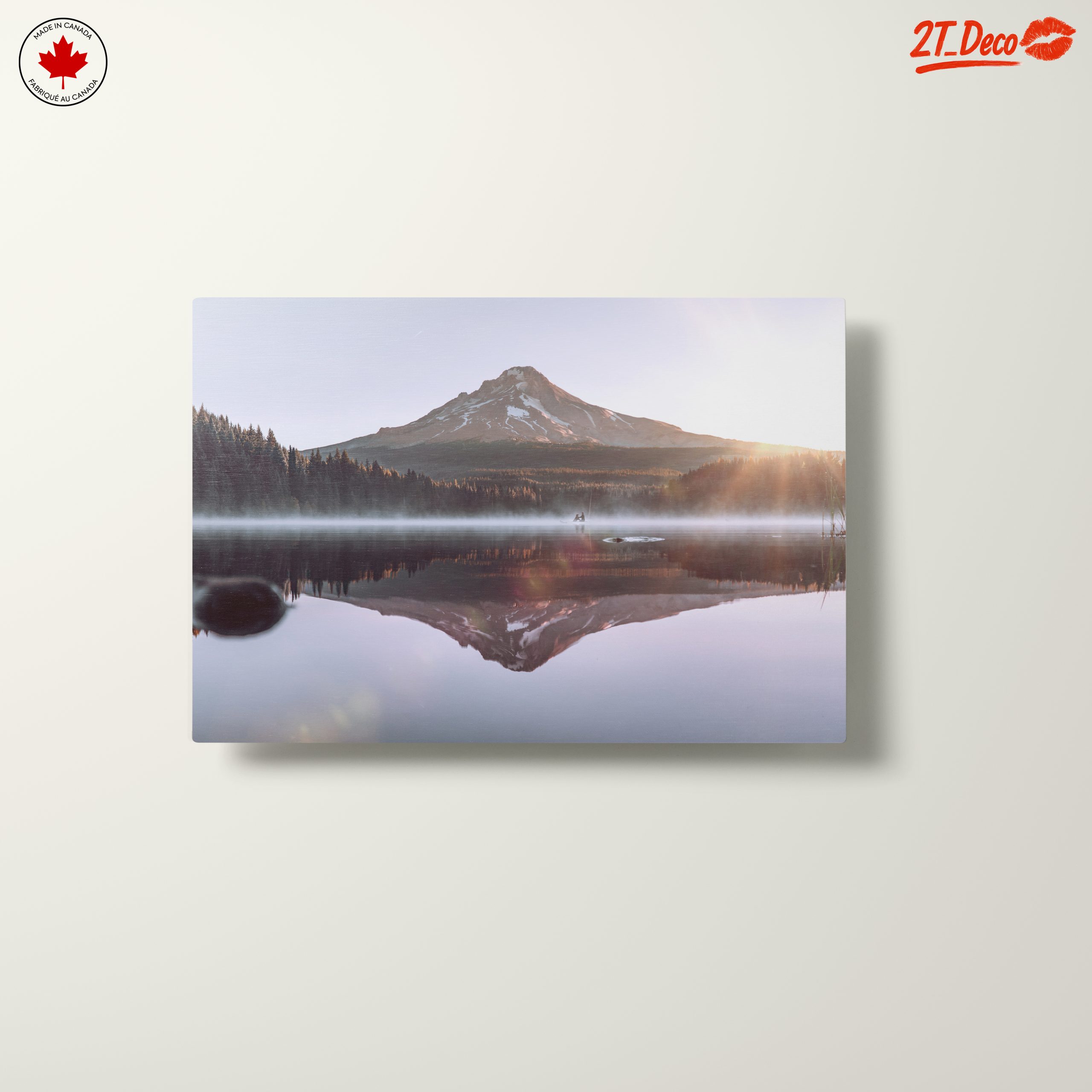 Majestic Mountain Reflection Over Serene Lake 2 - Image 10