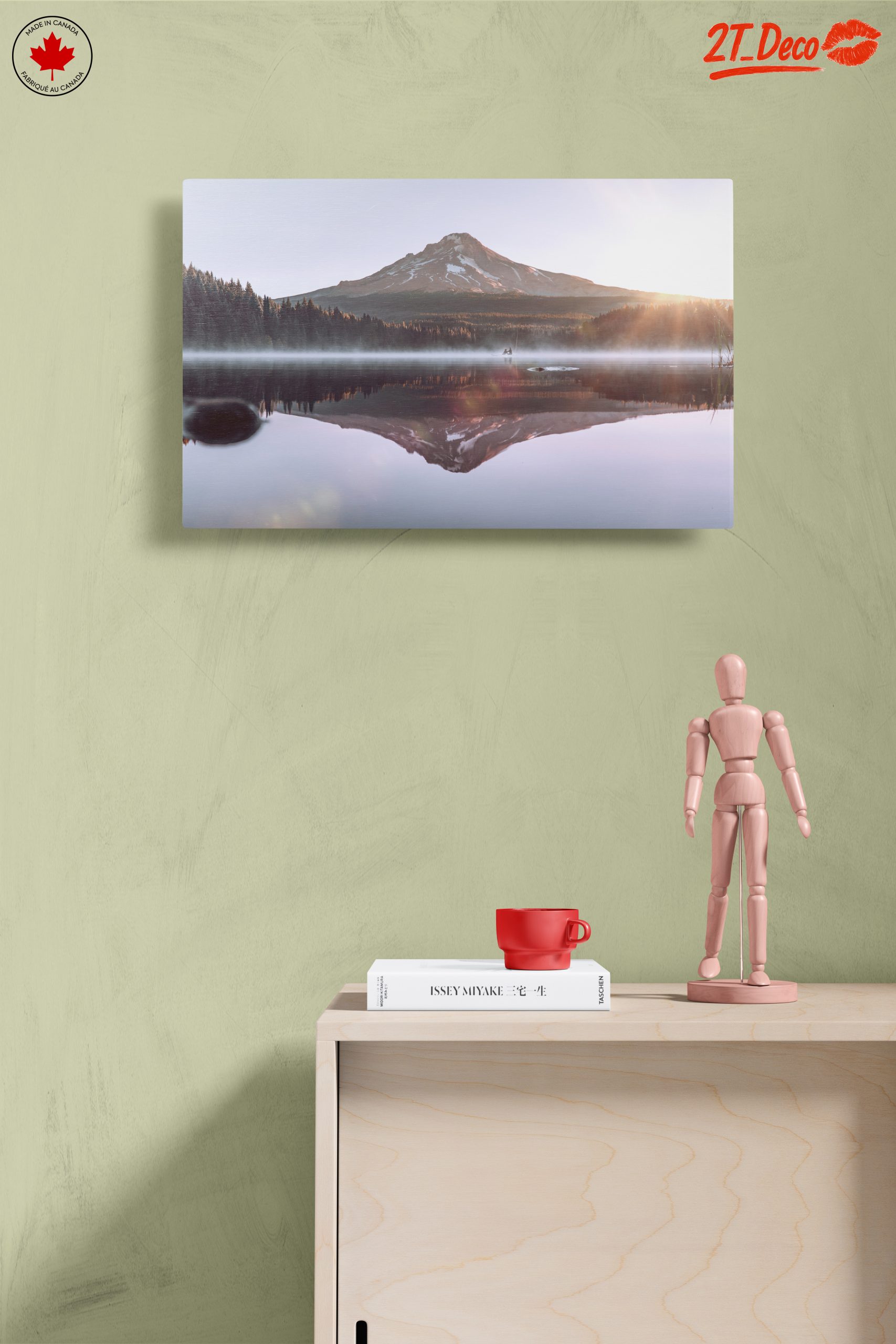 Majestic Mountain Reflection Over Serene Lake 2 - Image 14