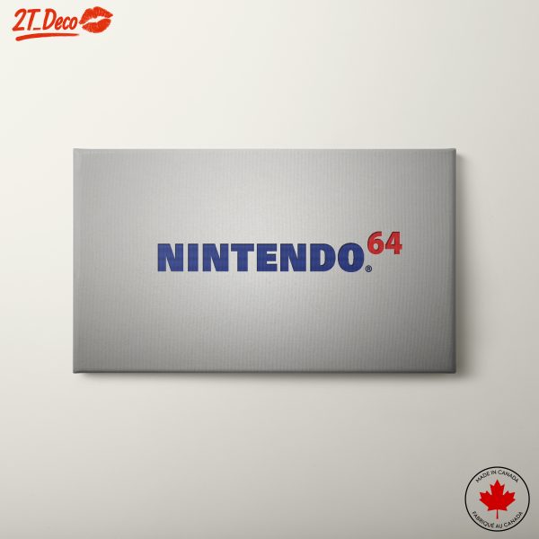 Nostalgic Nintendo 64 Gaming Artwork
