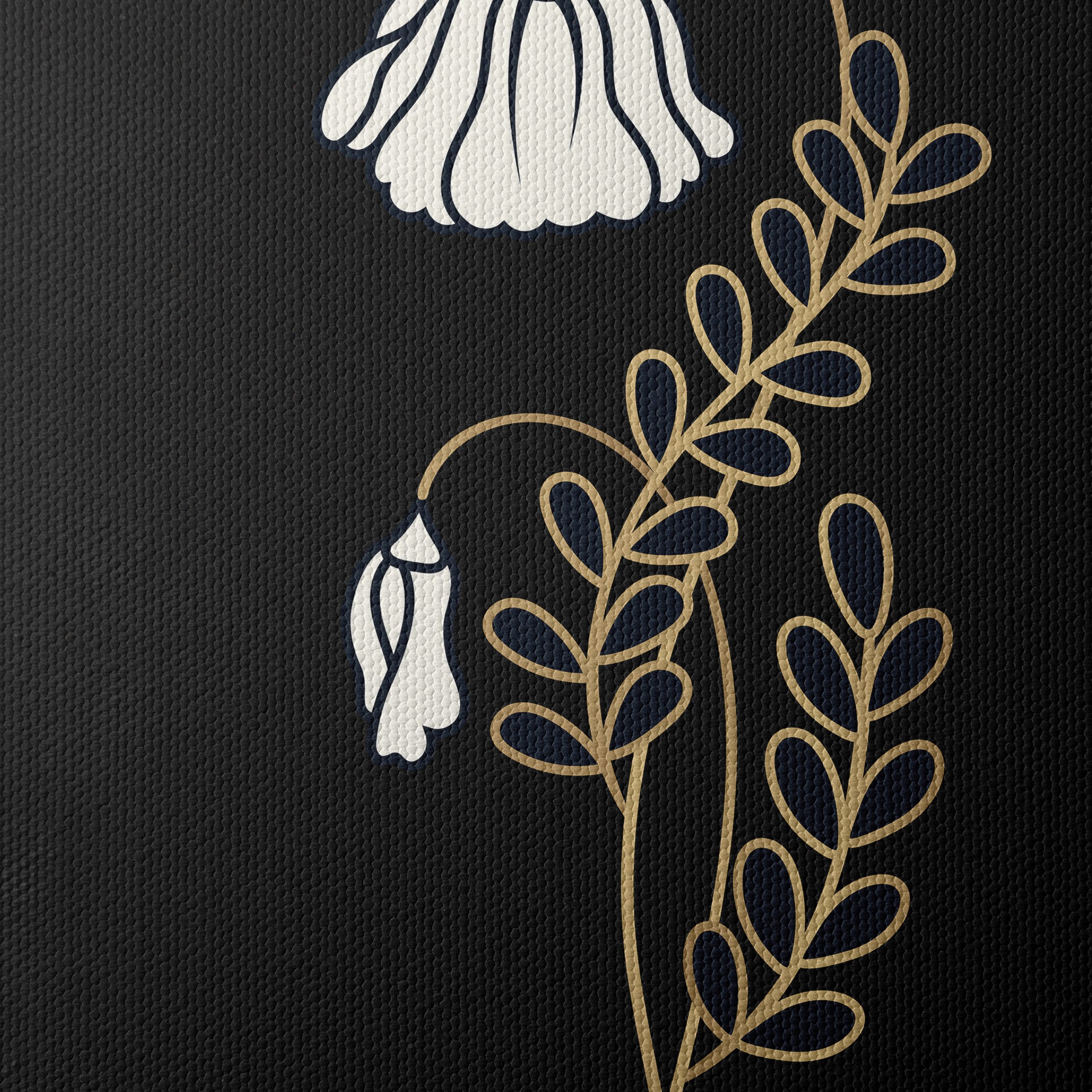 Stylized Floral Design for Home Decor - Image 4