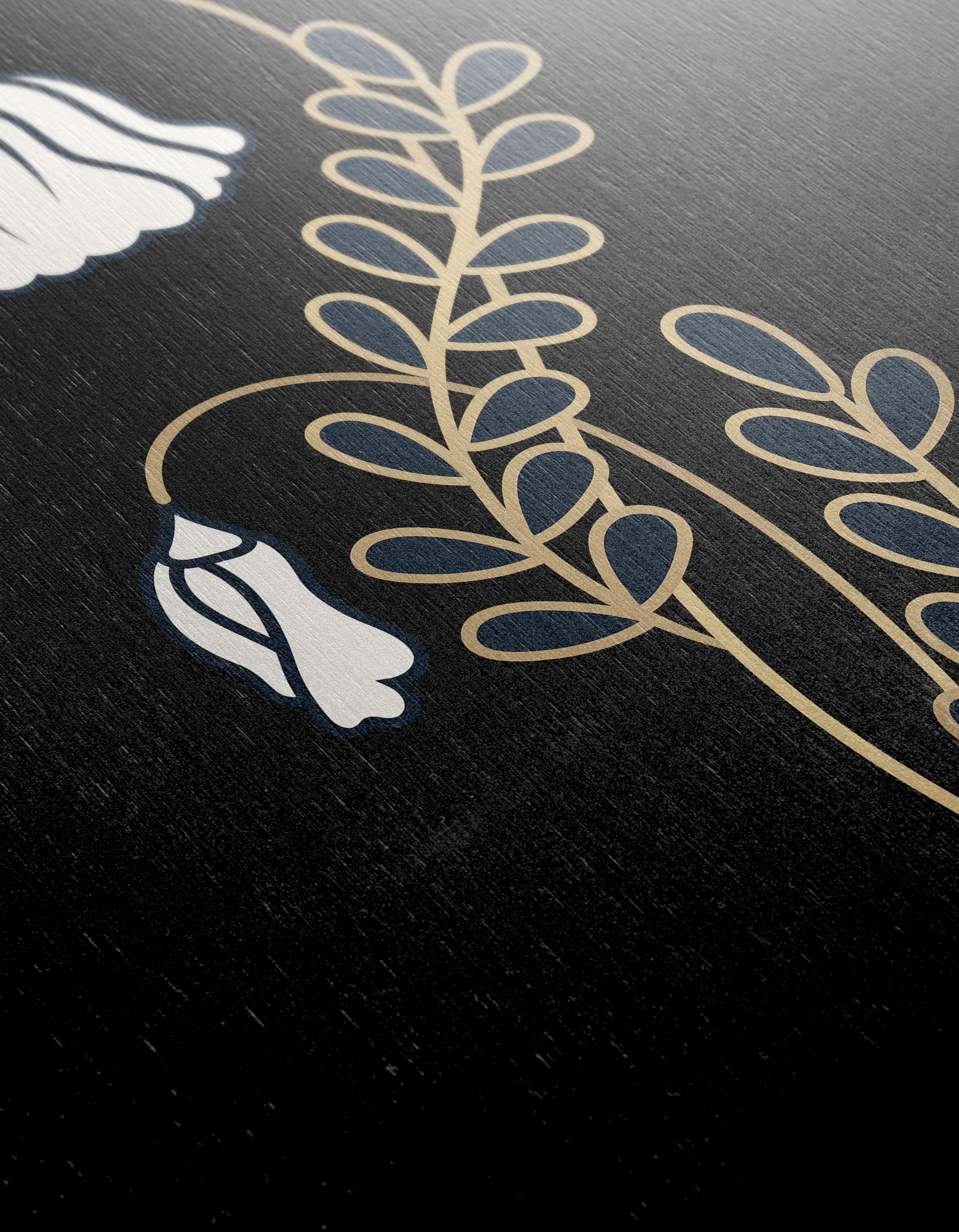Stylized Floral Design for Home Decor - Image 12