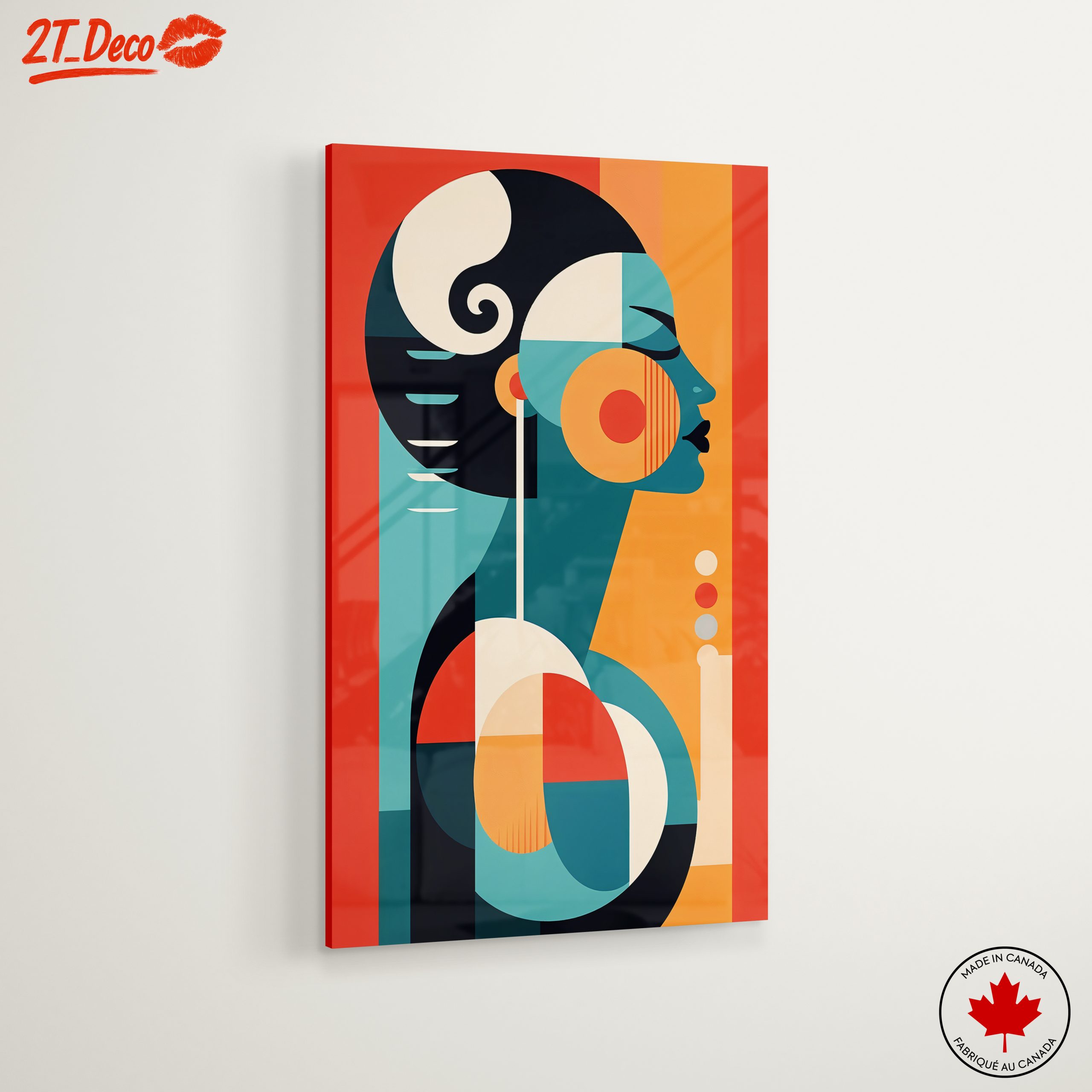 Stylized Afro Art Portrait 2 - Image 6