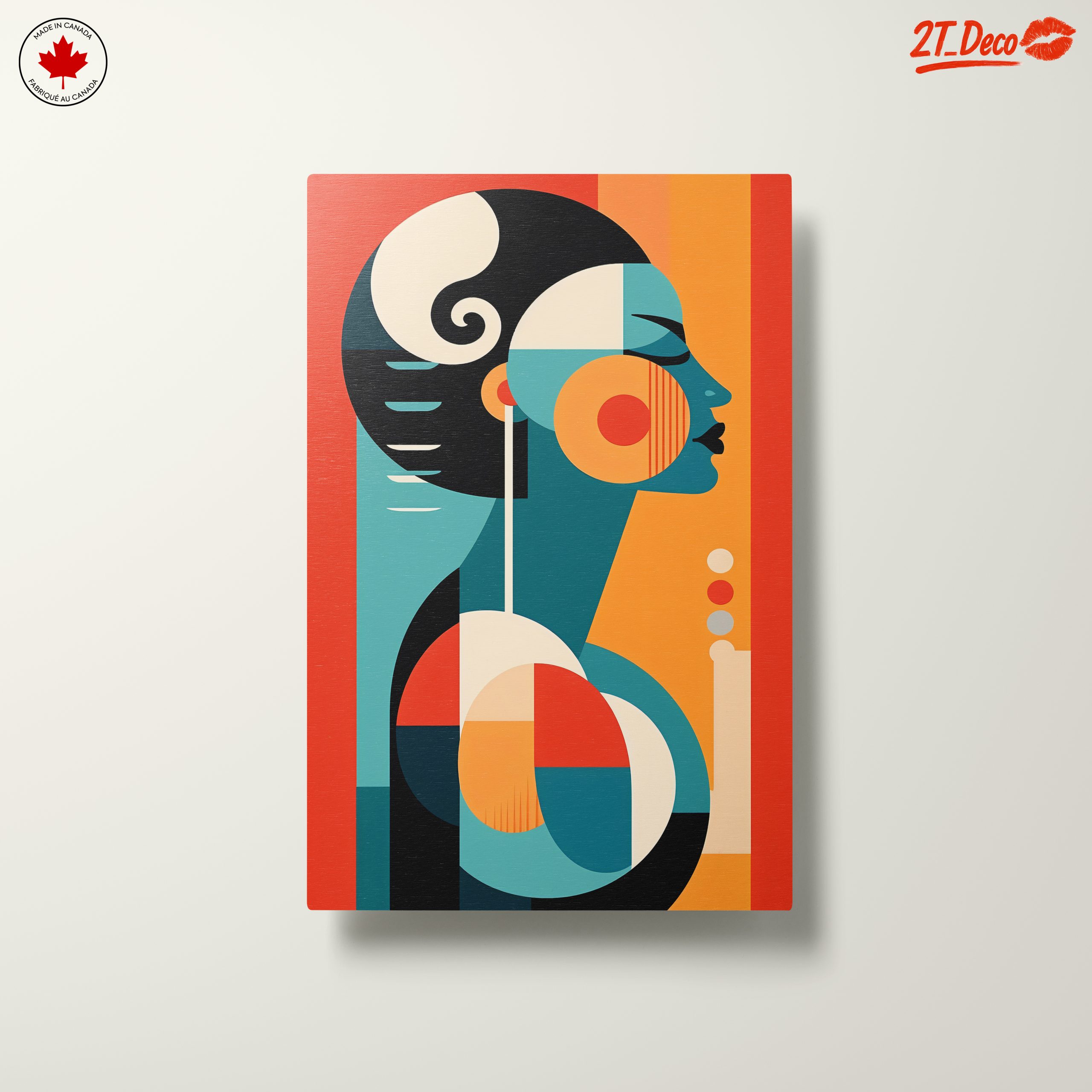 Stylized Afro Art Portrait 2 - Image 10