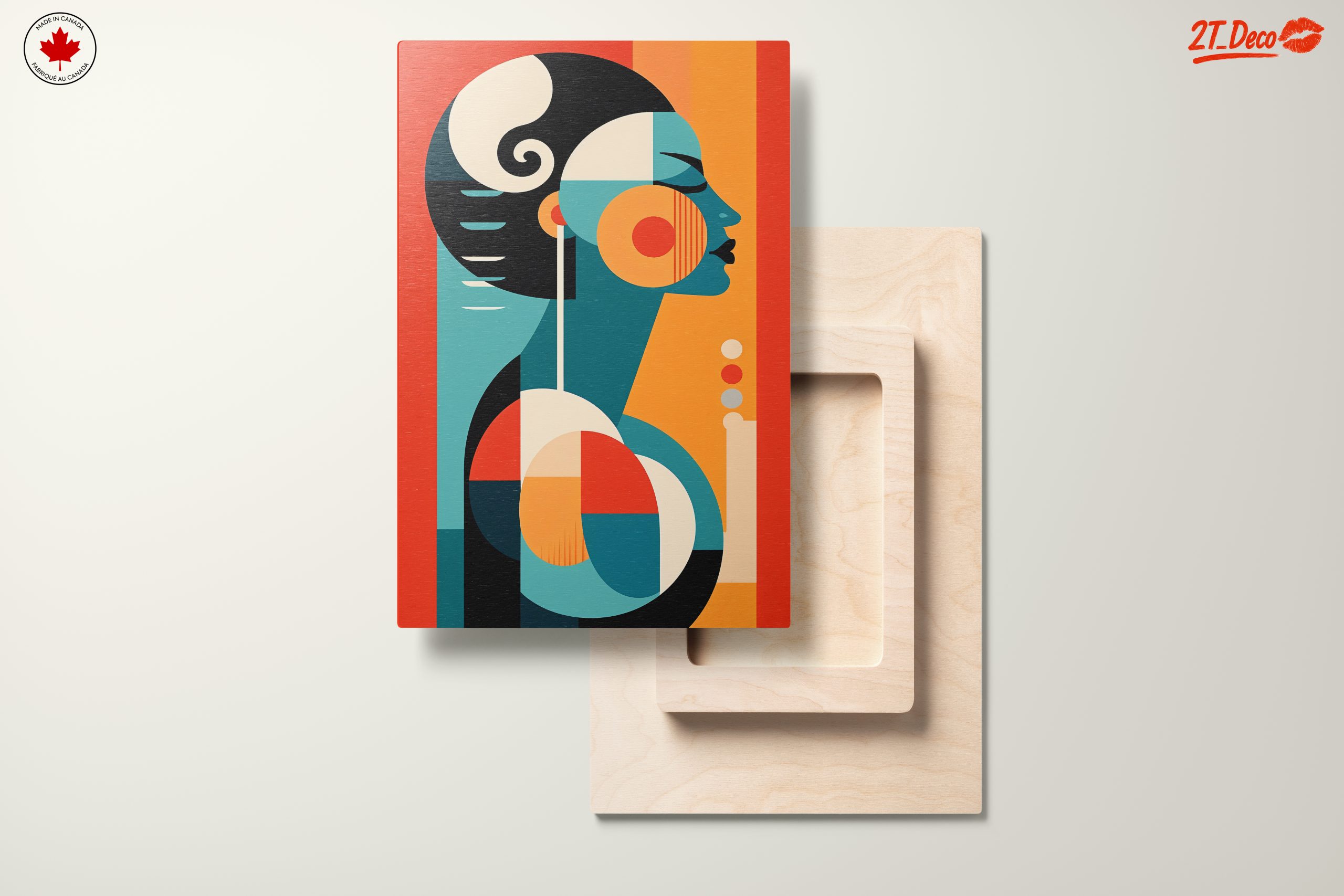 Stylized Afro Art Portrait 2 - Image 11