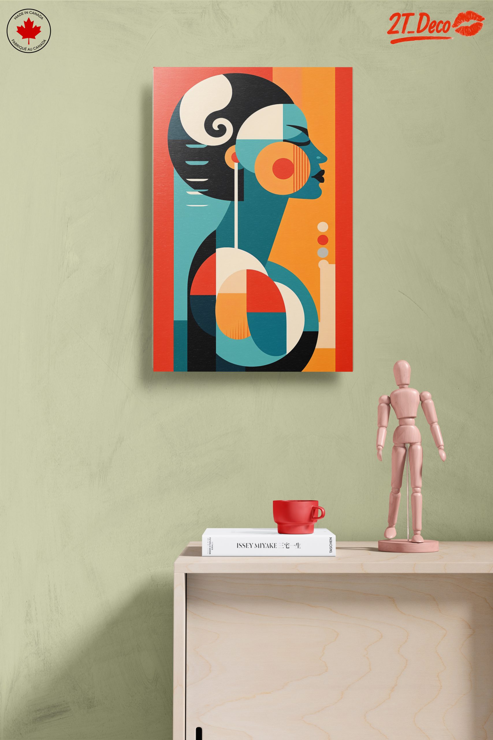 Stylized Afro Art Portrait 2 - Image 14
