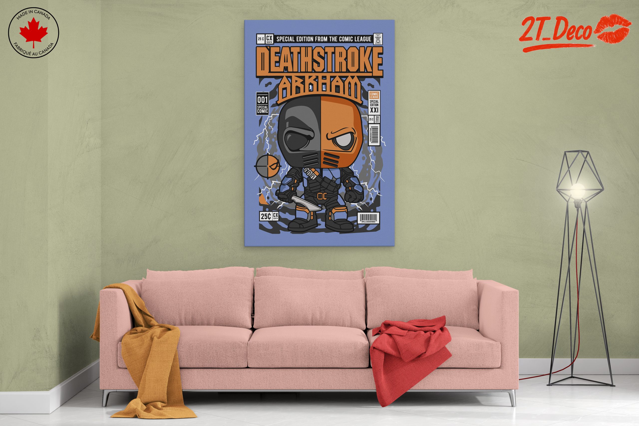 Stylized Deathstroke Character Art - Image 2