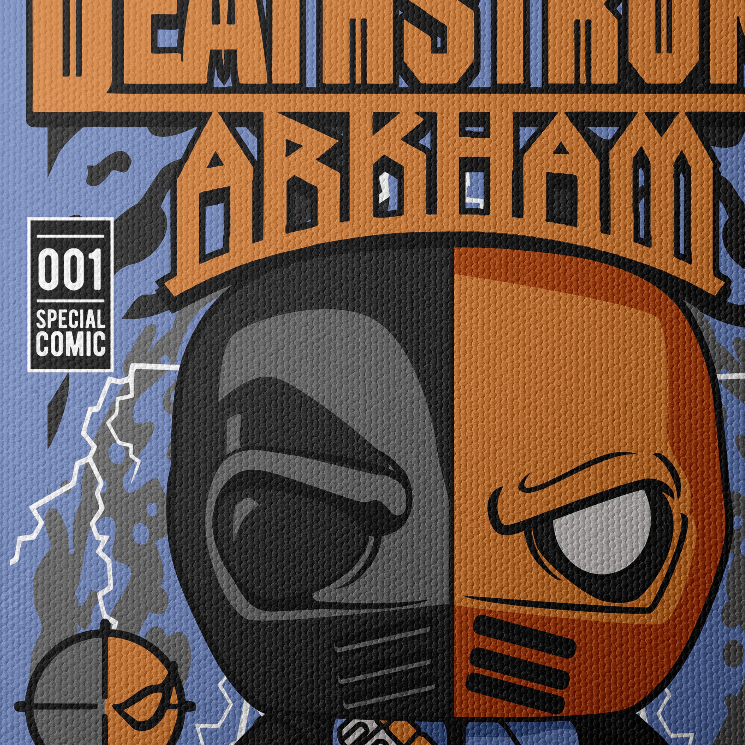 Stylized Deathstroke Character Art - Image 4