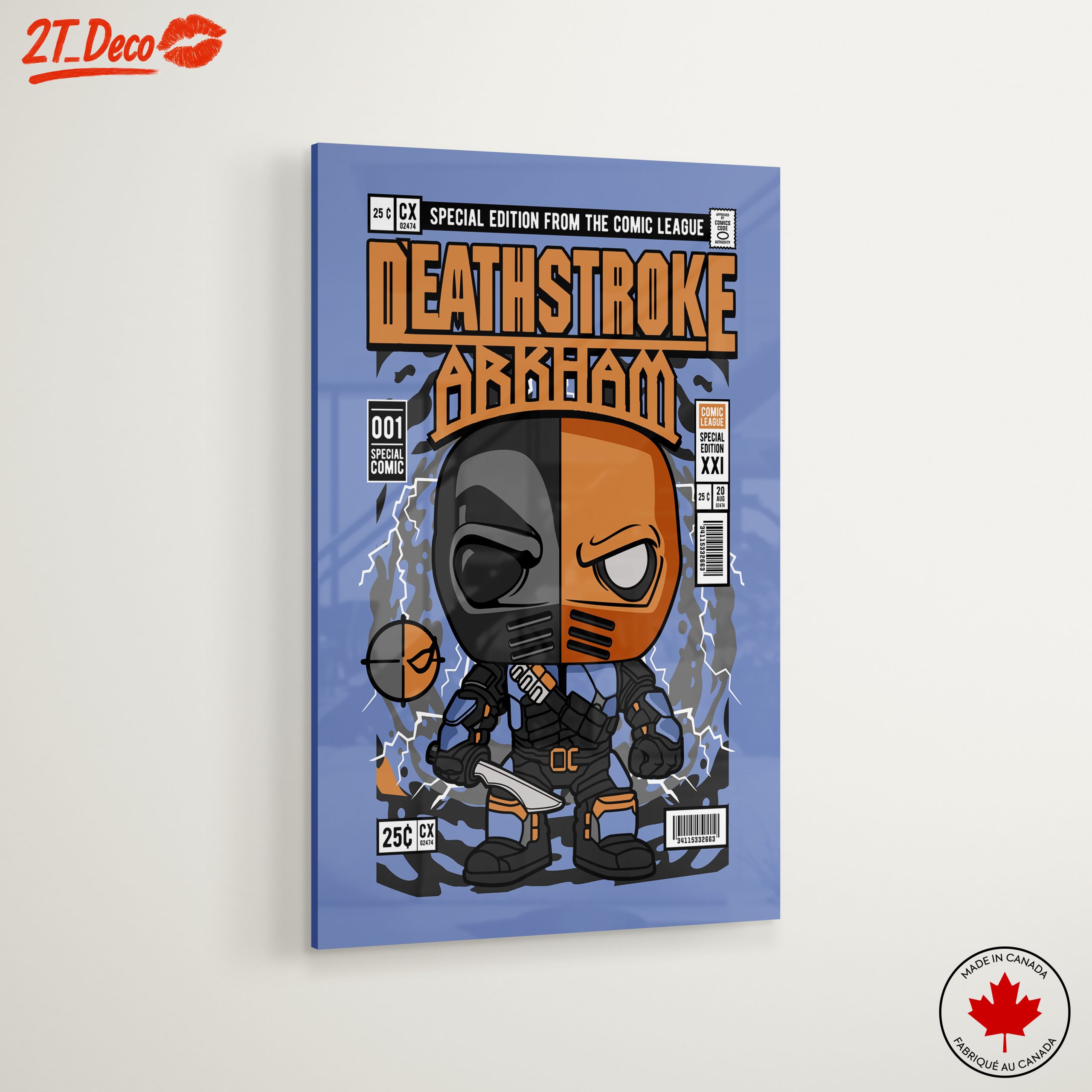 Stylized Deathstroke Character Art - Image 6