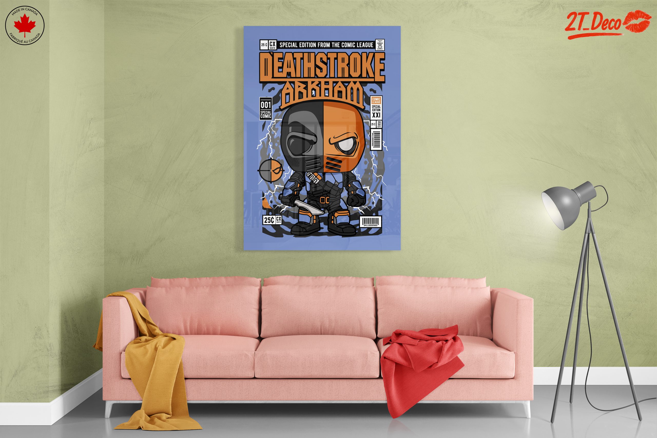 Stylized Deathstroke Character Art - Image 7