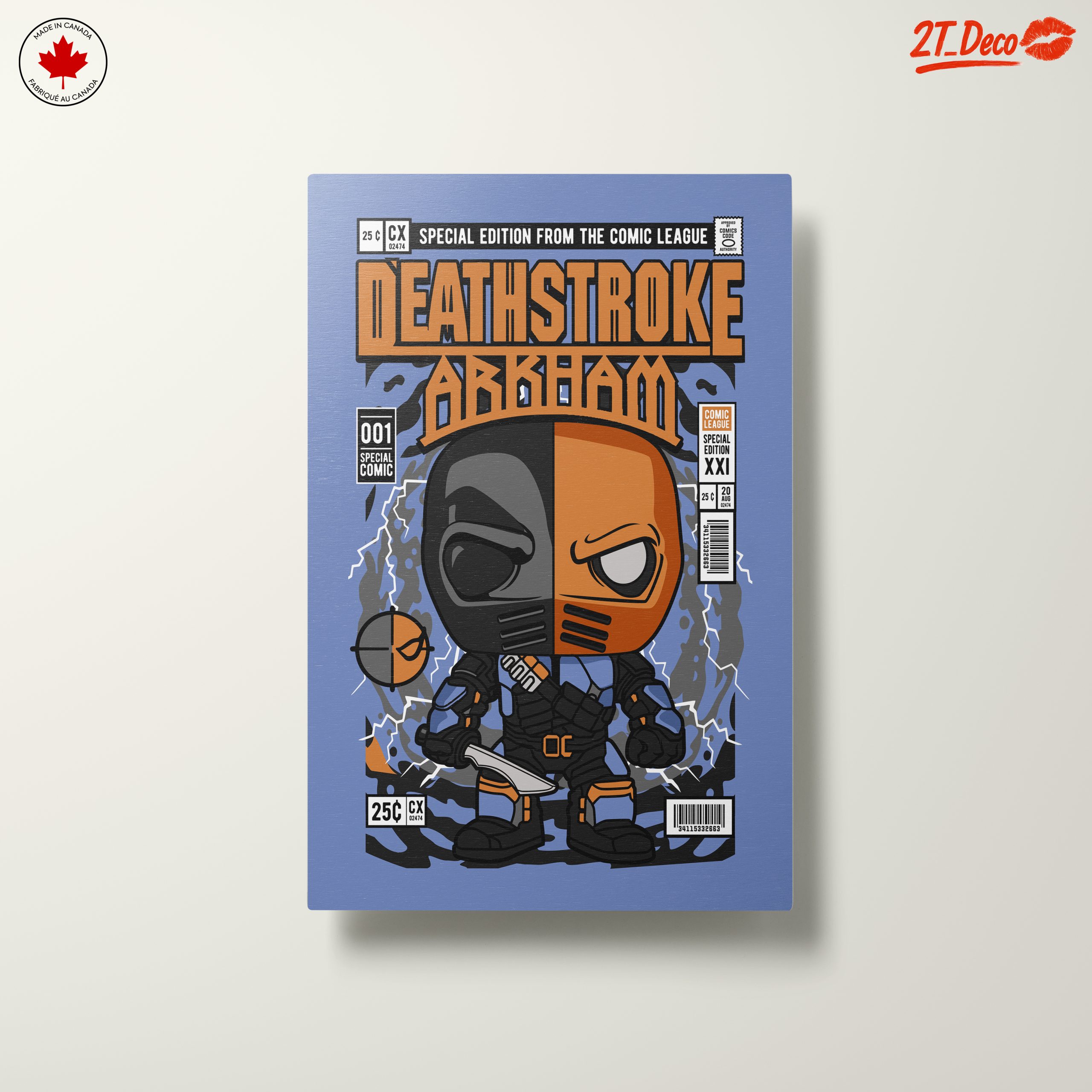 Stylized Deathstroke Character Art - Image 10