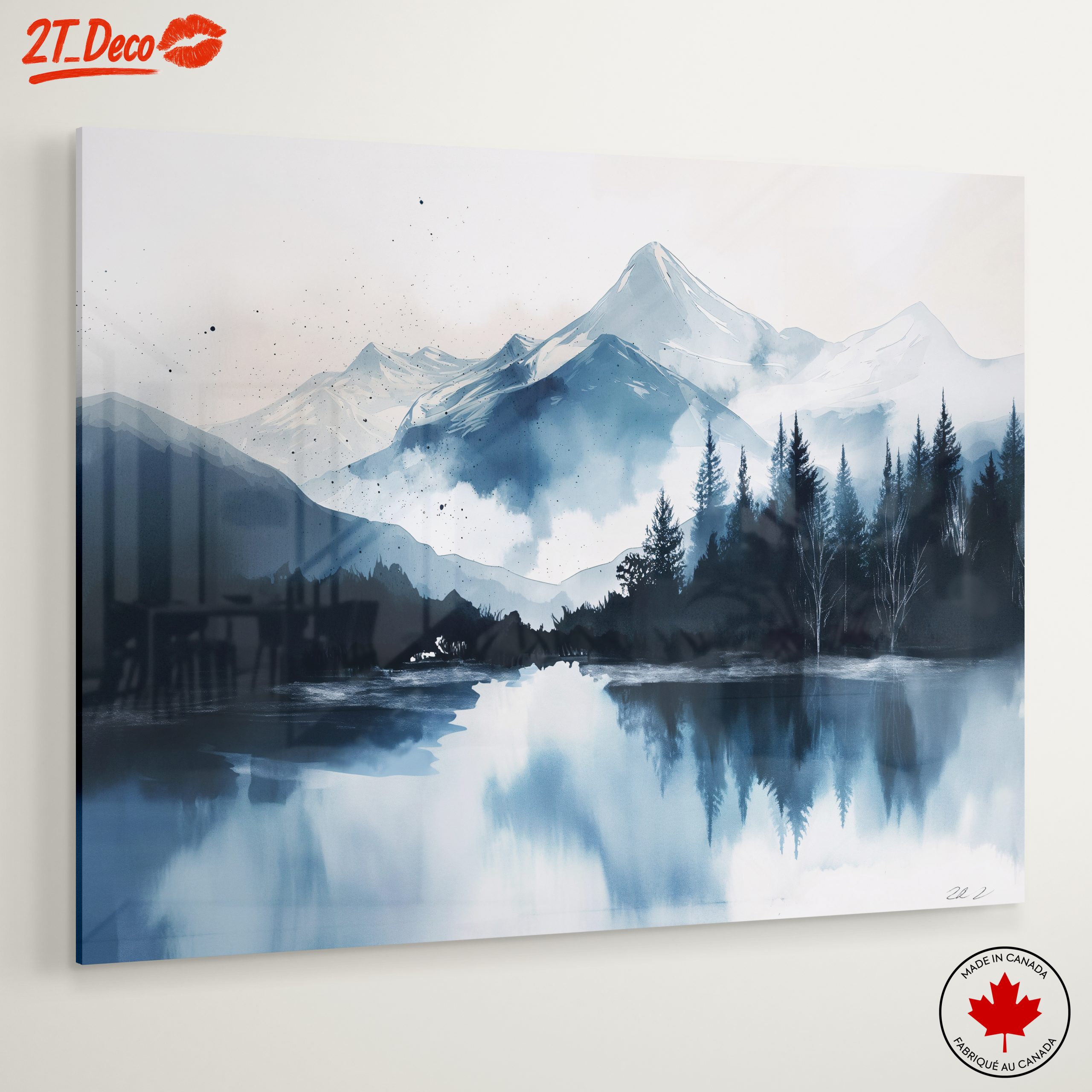 Serene Adventure Landscape with Mountains - Image 6