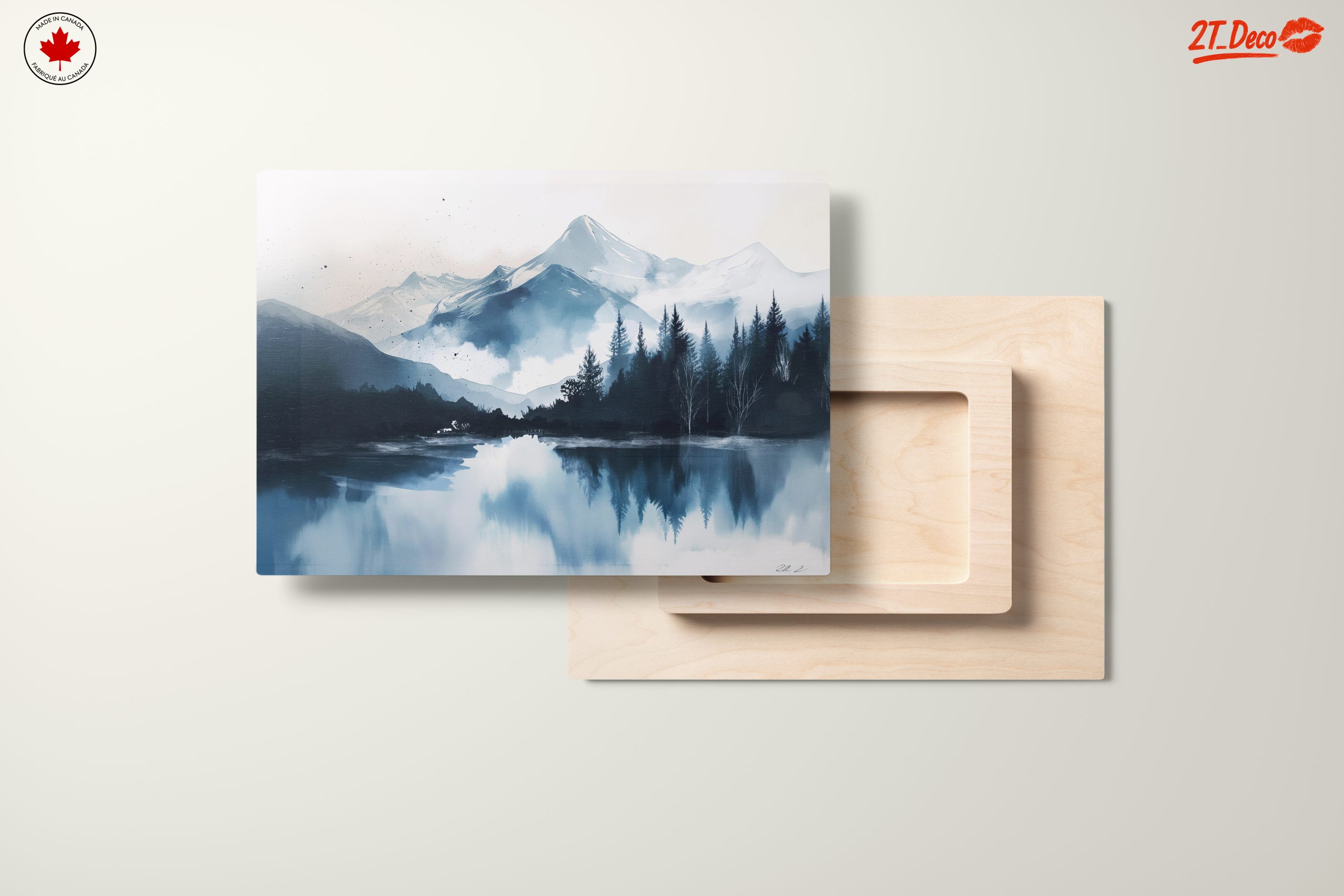 Serene Adventure Landscape with Mountains - Image 11